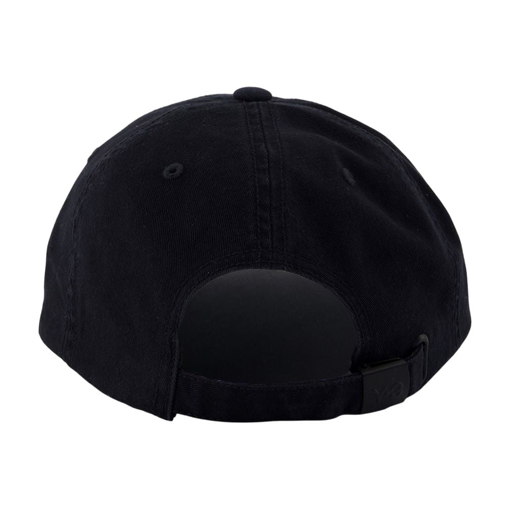 Y-3 Graphical Printed Cotton Cap for Men
