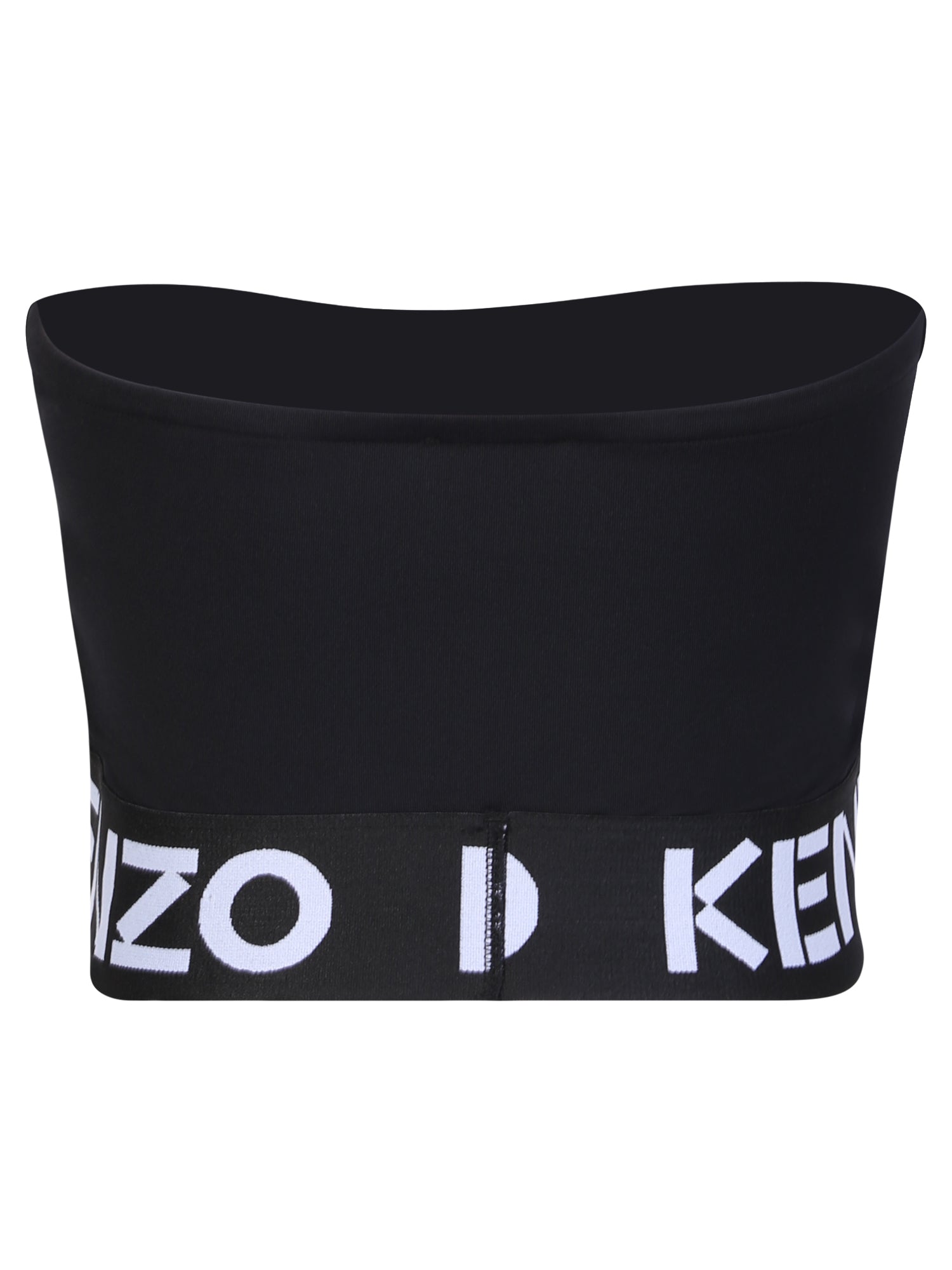 KENZO Sporty Cropped Strapless Top