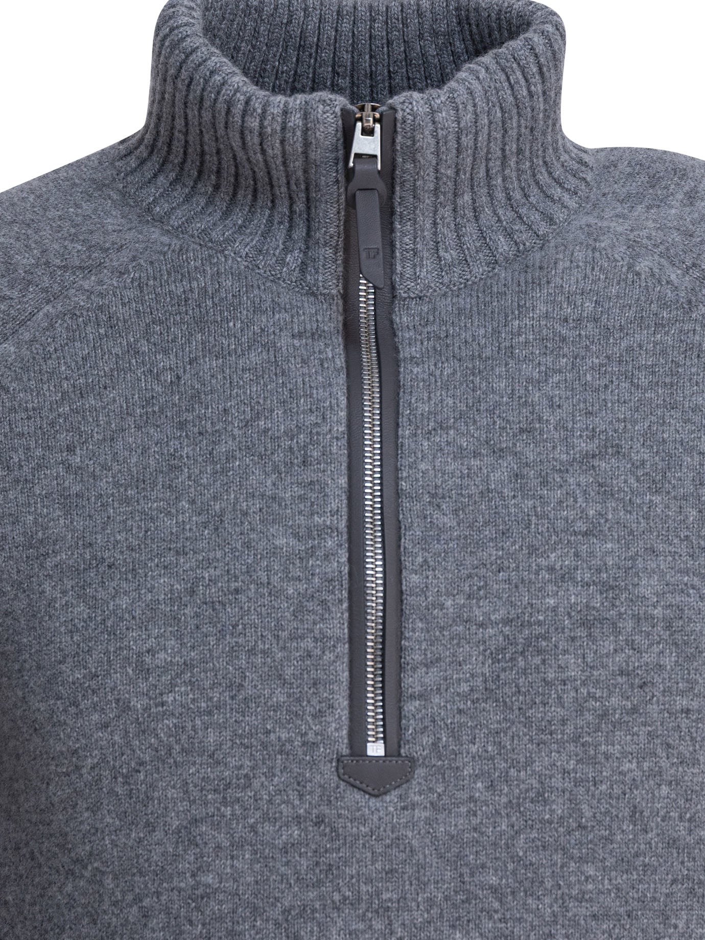 TOM FORD Half Zip Cashmere Knitwear for Men