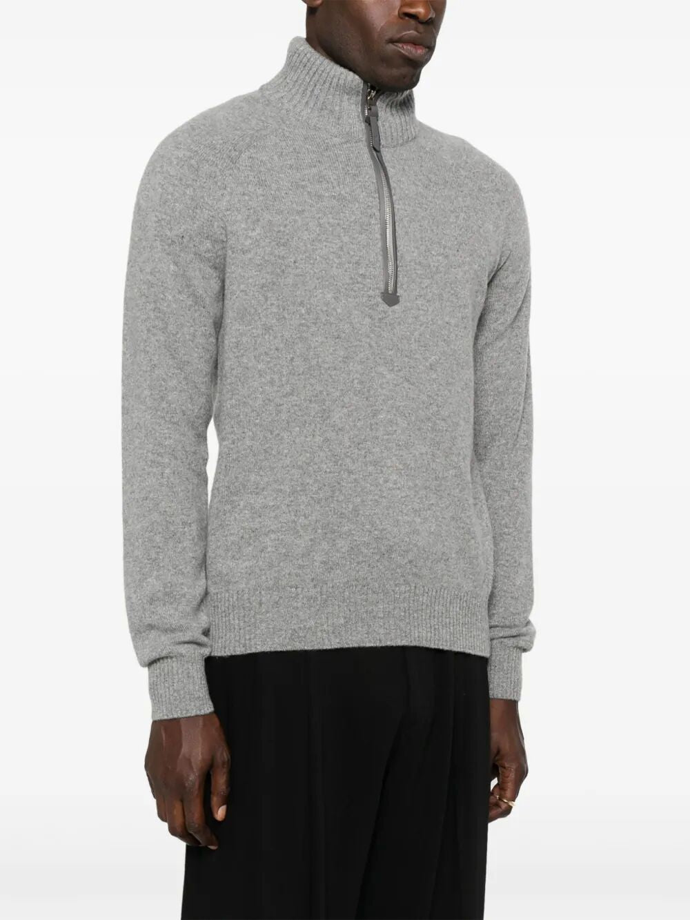 TOM FORD Half Zip Sweater for Men - FW25 Collection