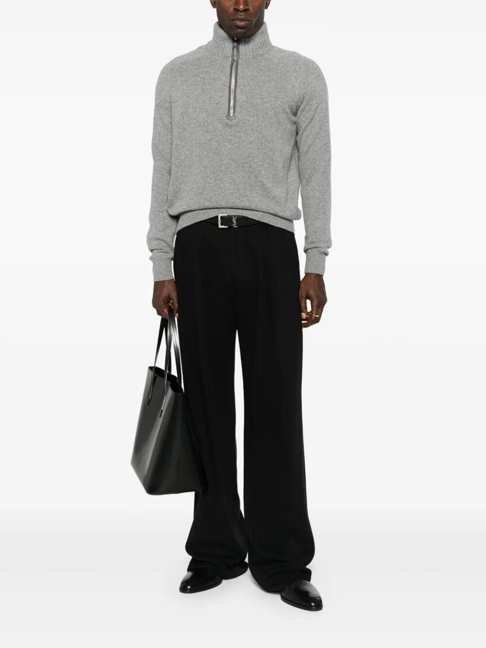 TOM FORD Half Zip Sweater for Men - FW25 Collection