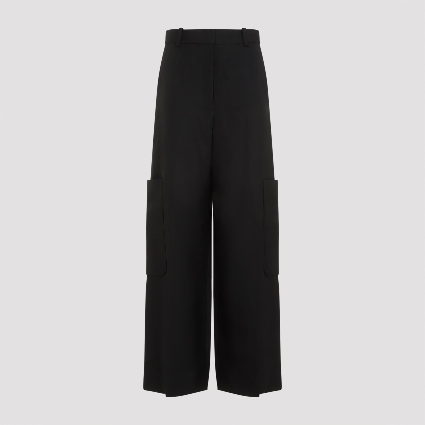 KHAITE Sleek Black Trousers for Fall Winter 2024/25