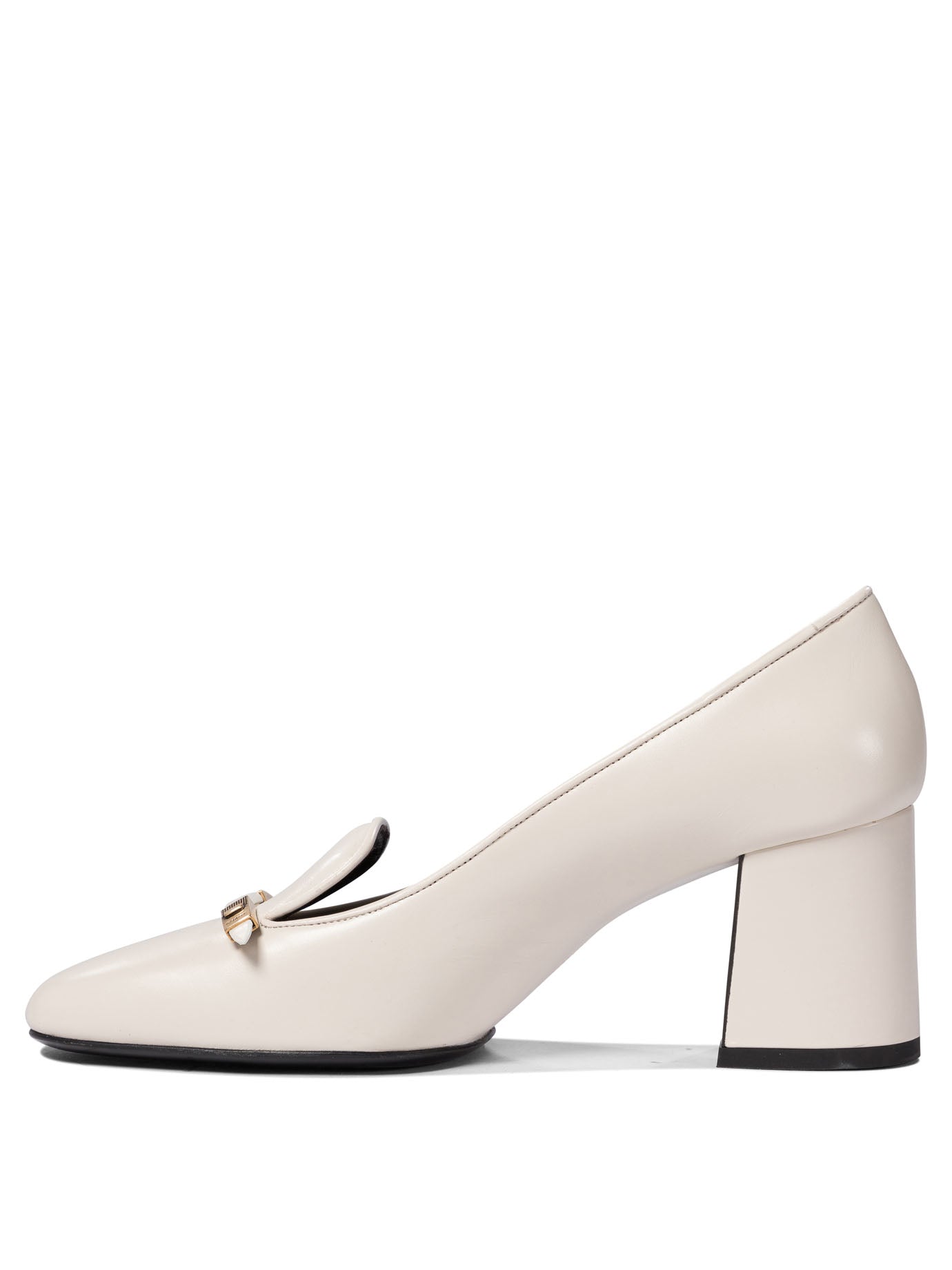 KHAITE Elio Block Heel Pumps