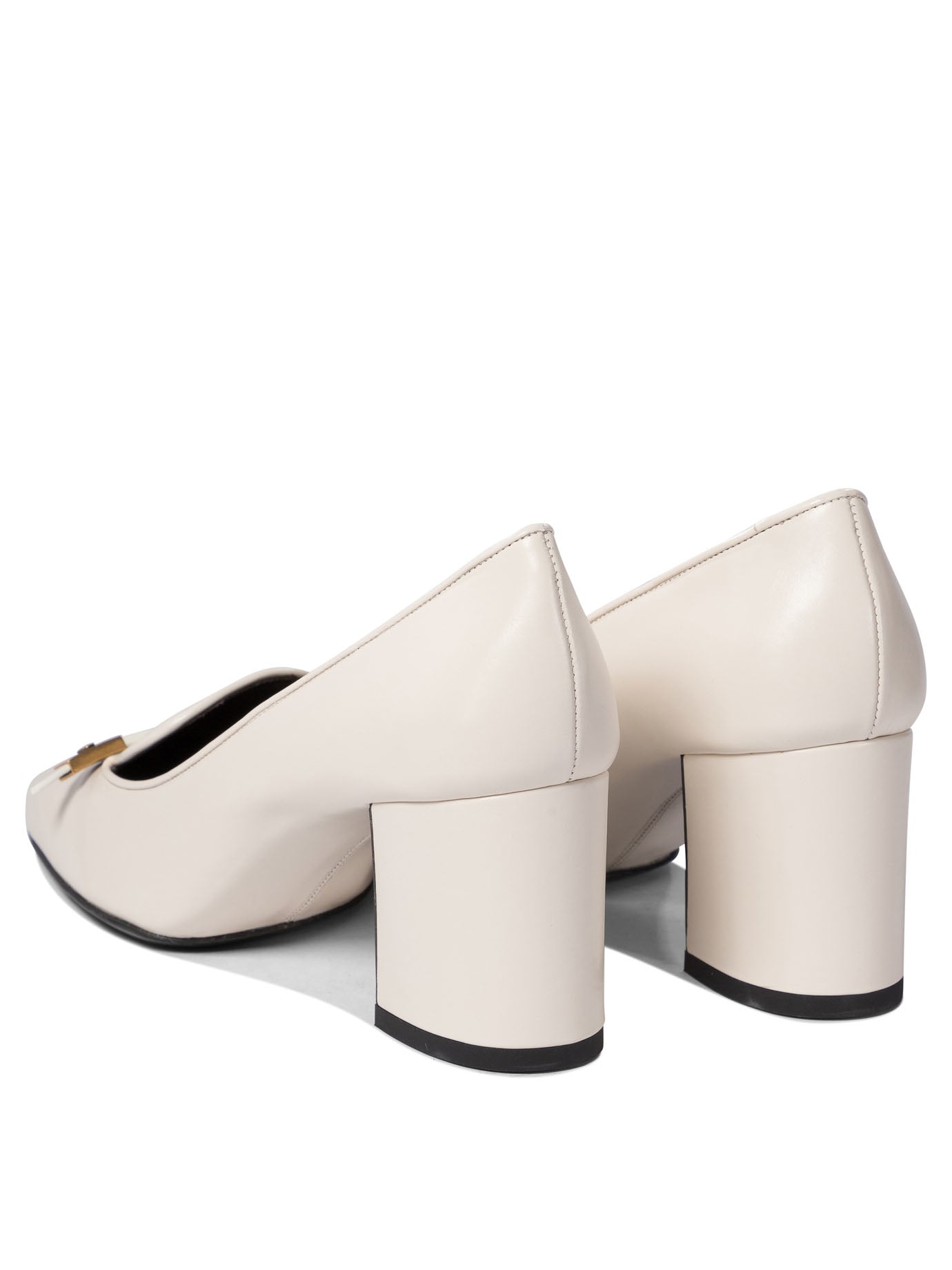 KHAITE Elio Block Heel Pumps