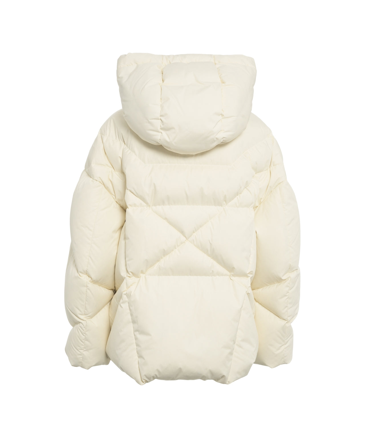 KHRISJOY Oversized Puffer Jacket with Cozy Hood