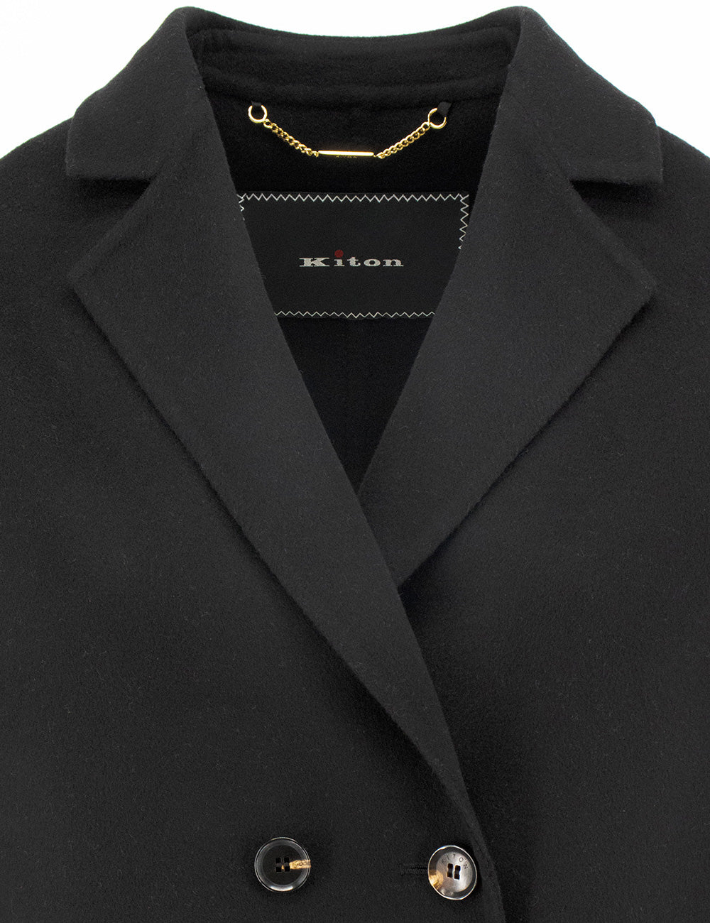 KITON Luxurious Double-Breasted Cashmere Jacket for Women