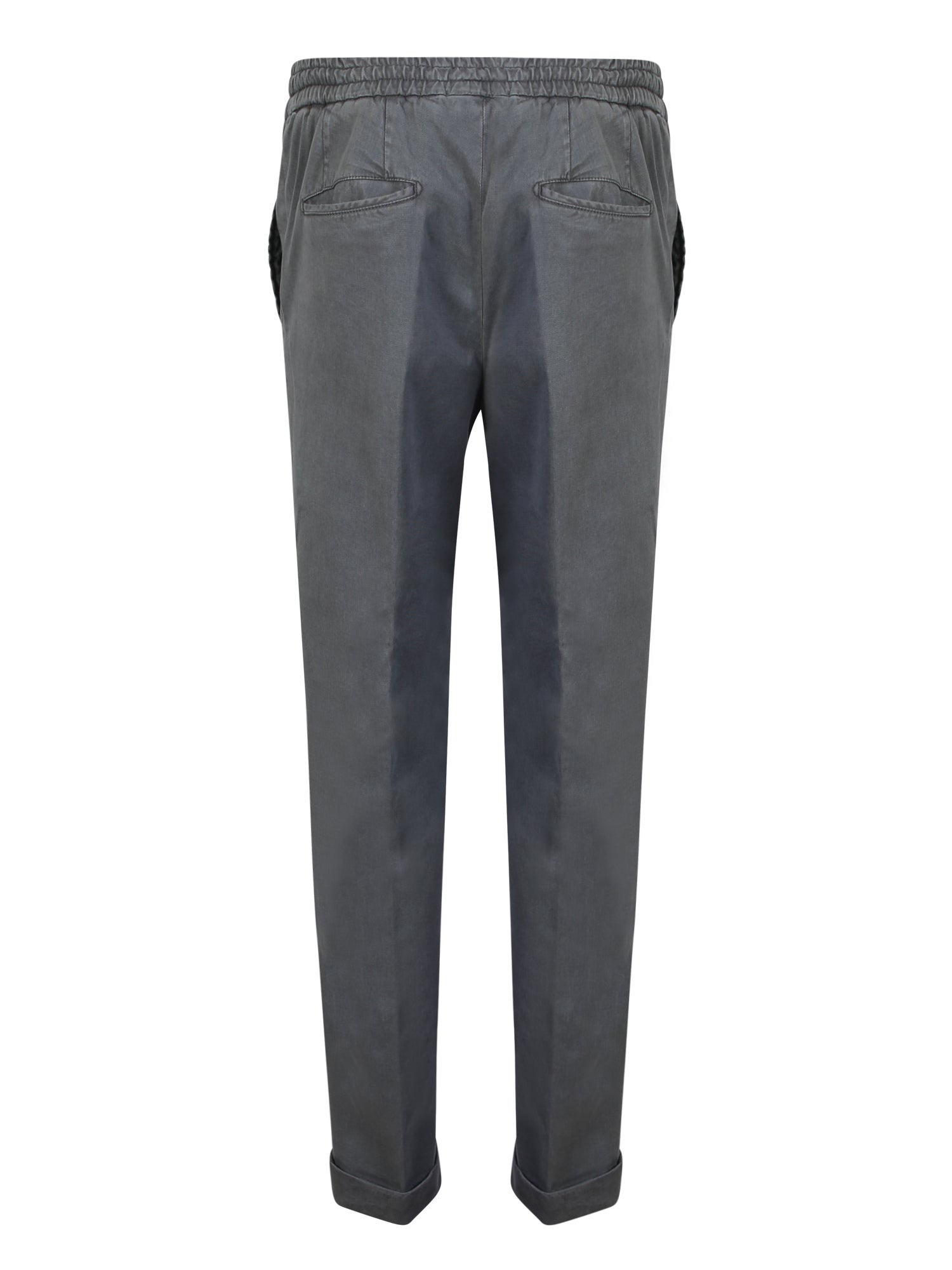 KITON Men's Regular Fit Drawstring Trousers