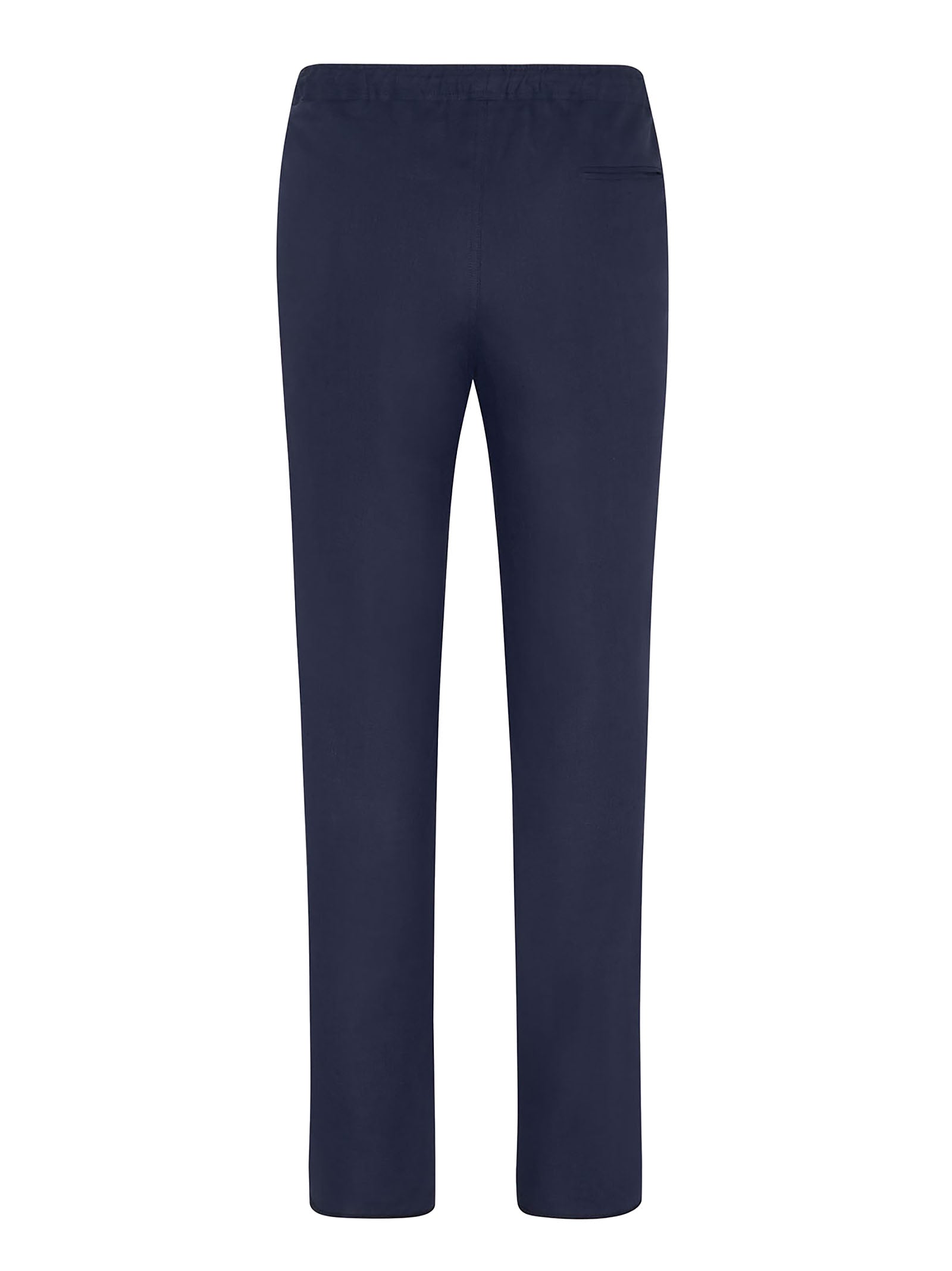 KITON Men's Straight-Leg Trousers with Elasticated Waist - Size 48 IT