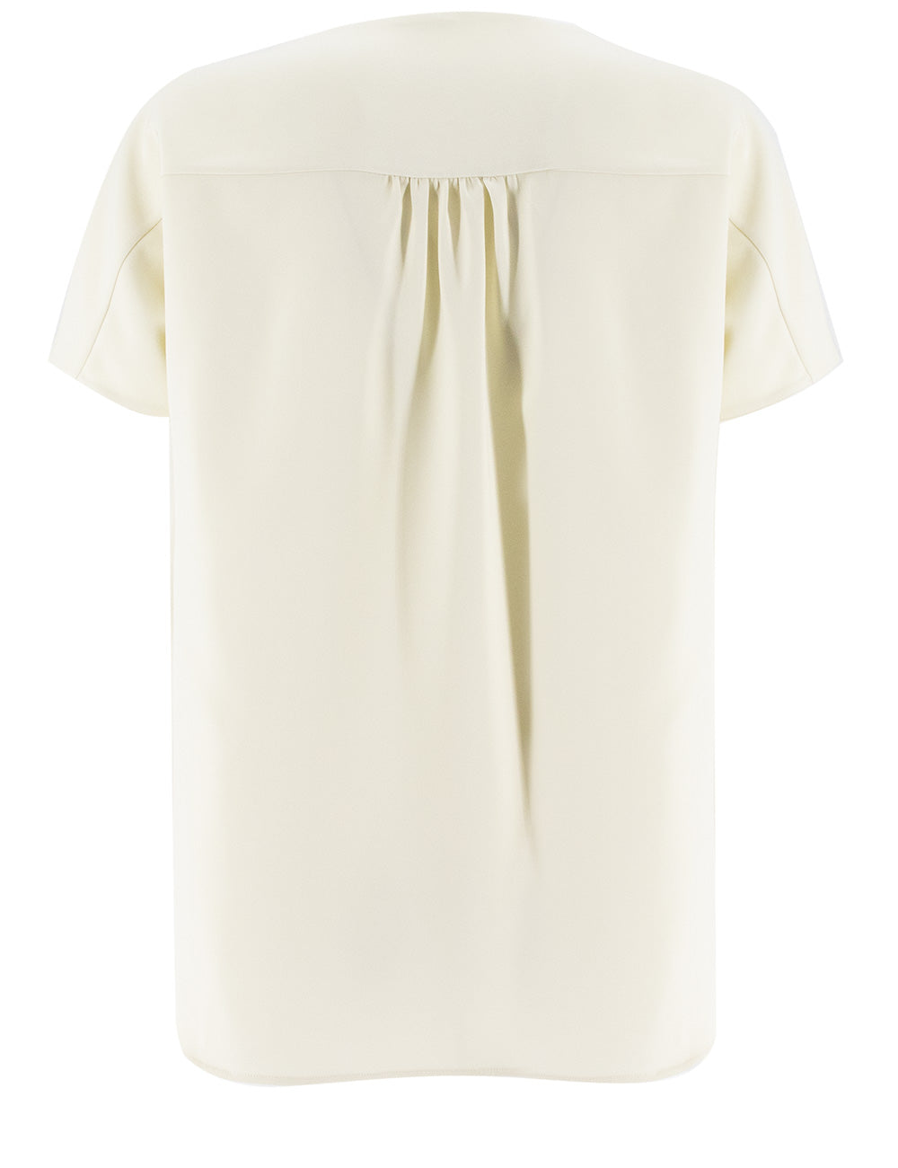 KITON Silk V-Neck T-Shirt for Women
