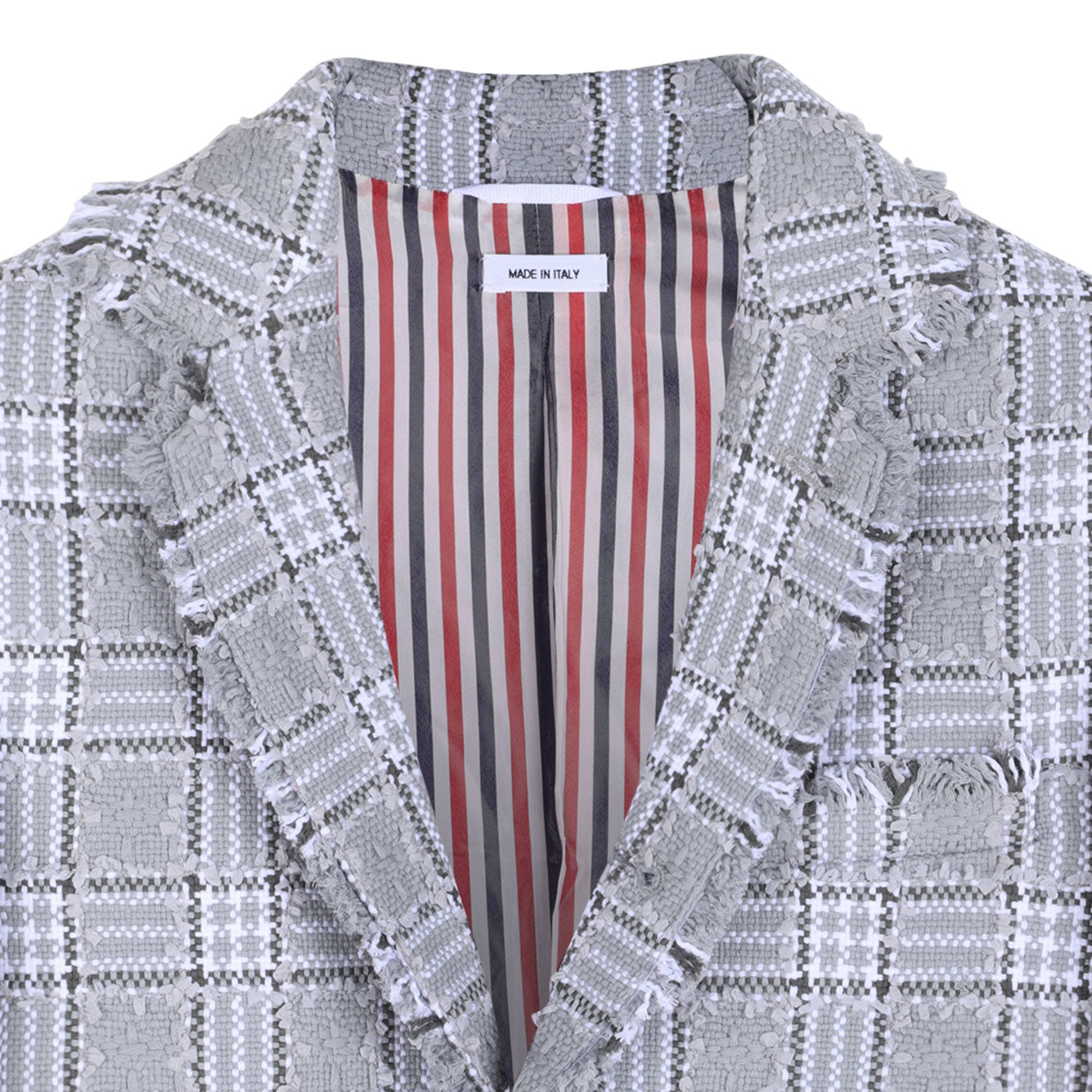 THOM BROWNE Mini Cotton Blend Outerwear for Boys