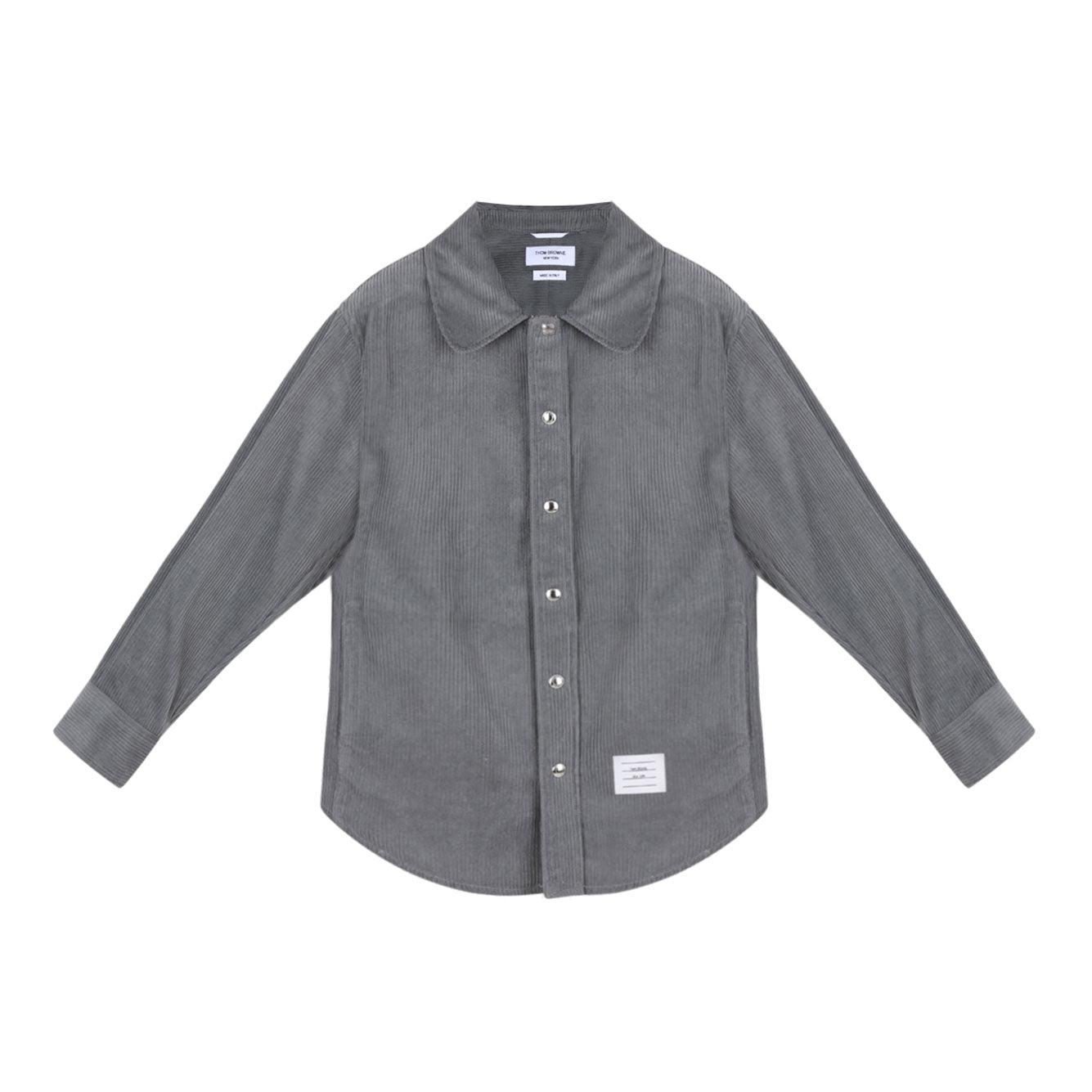 THOM BROWNE Stylish Mini Cotton Jacket for Boys