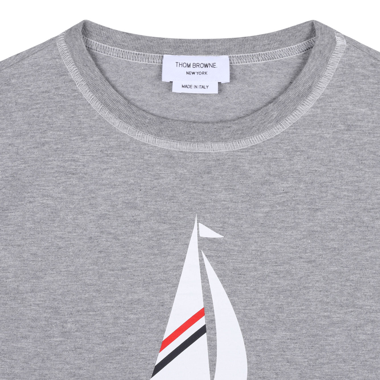 THOM BROWNE KIDS Kids Mini Cotton T-Shirt