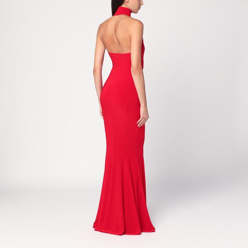 NORMA KAMALI High-Collar Mermaid Dress