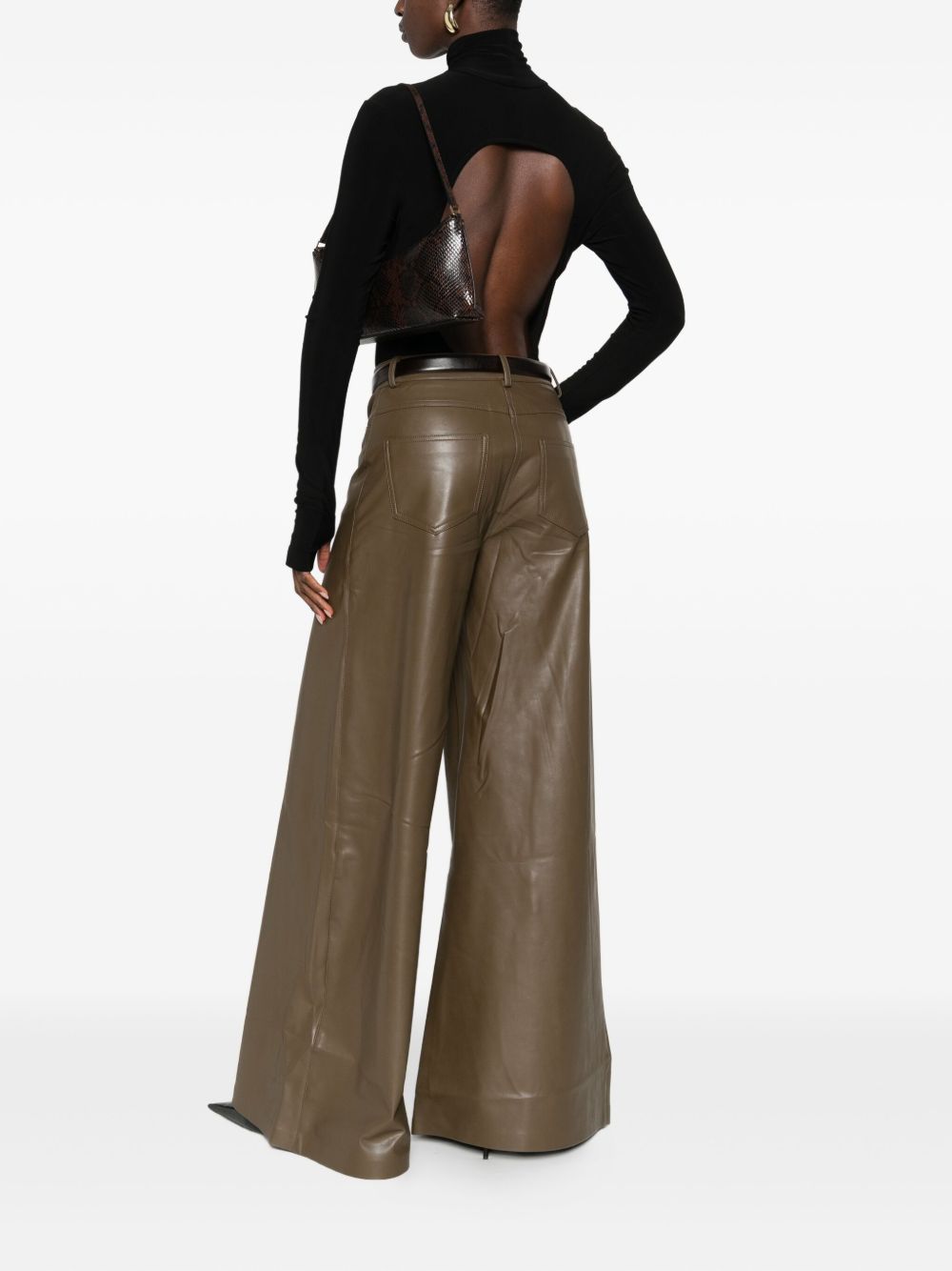 NORMA KAMALI Turtleneck Long Sleeve Bodysuit