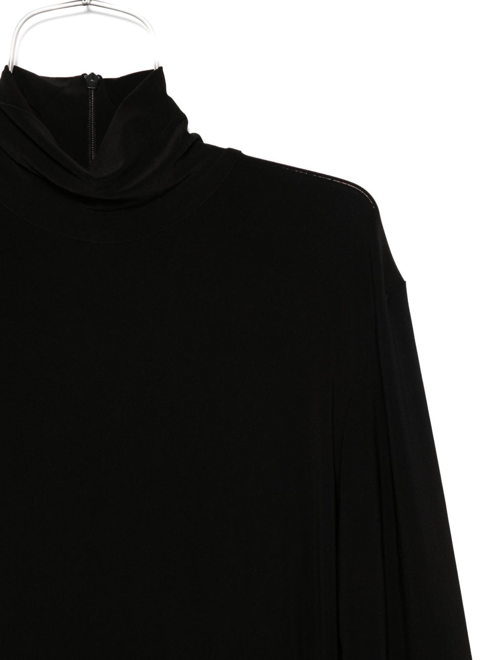 NORMA KAMALI Turtle-Neck Midi Dress