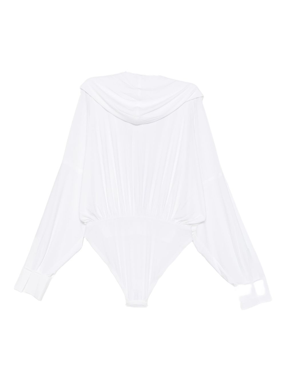 NORMA KAMALI Oversized Hooded Bodysuit