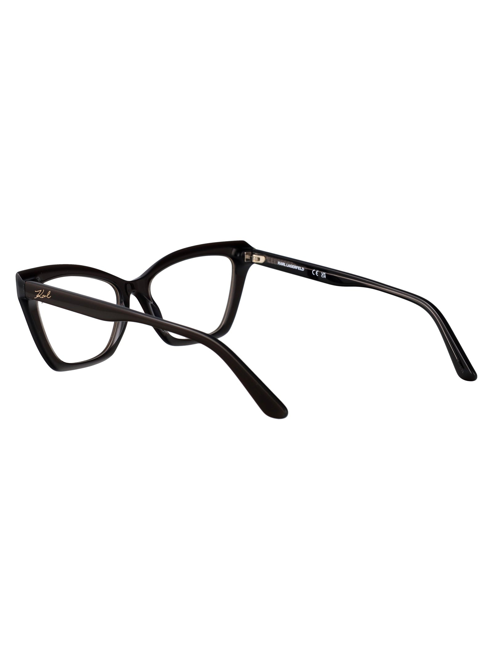 KARL LAGERFELD Stylish Trilayer Acetate Optical Glasses for Women
