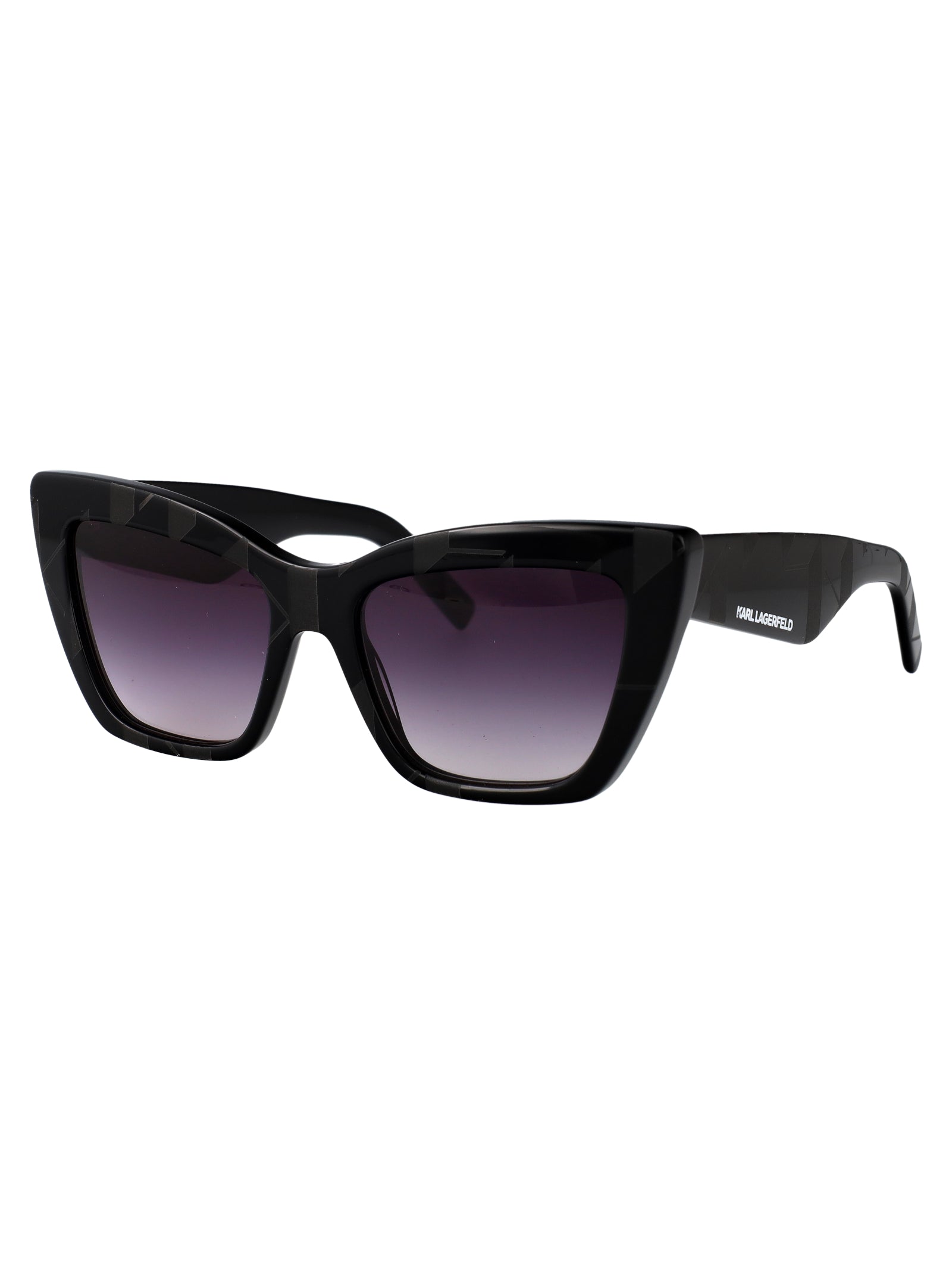 KARL LAGERFELD Chic Acetate Sunglasses for Women