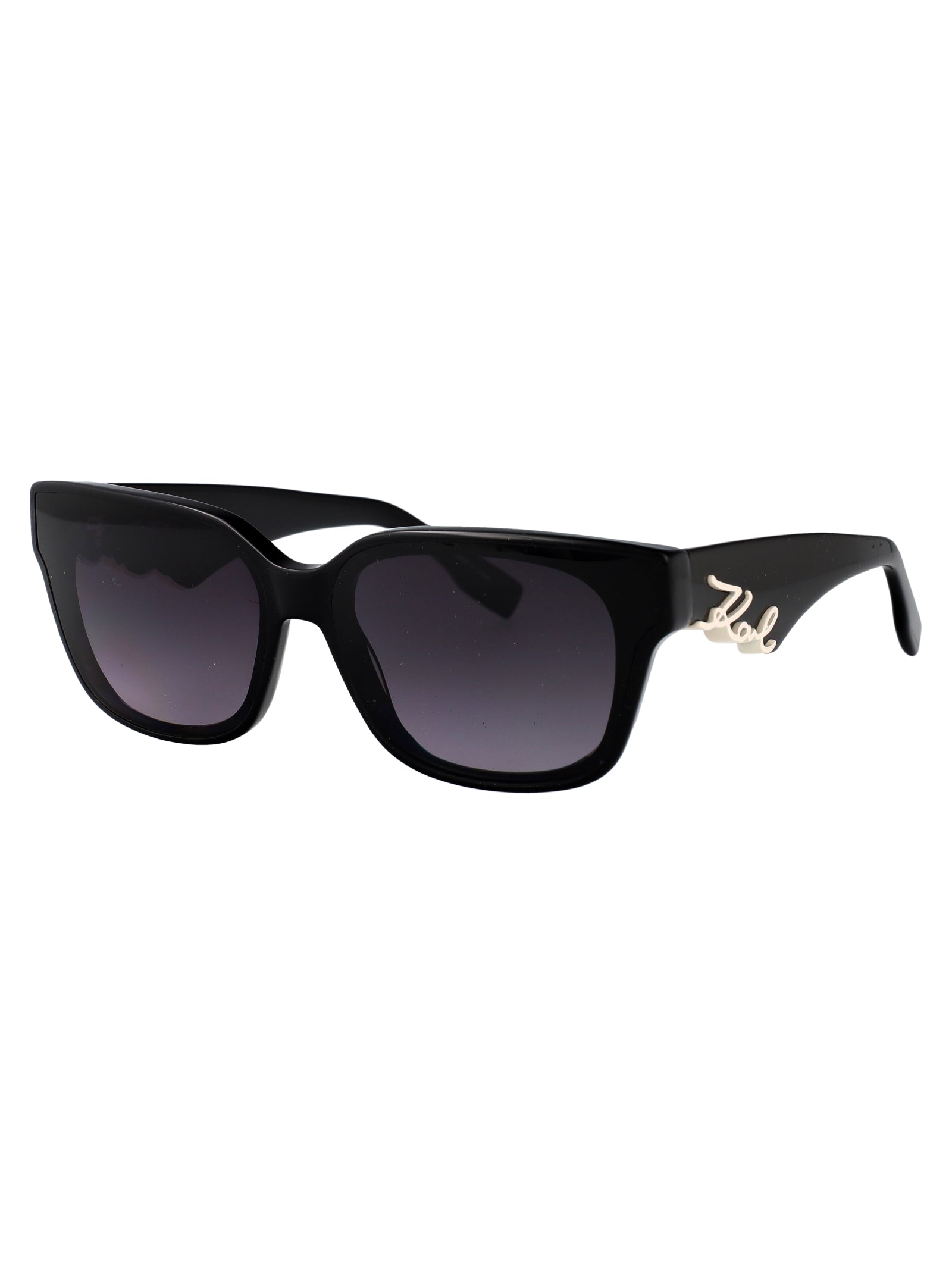 KARL LAGERFELD Chic Acetate Sunglasses for Women