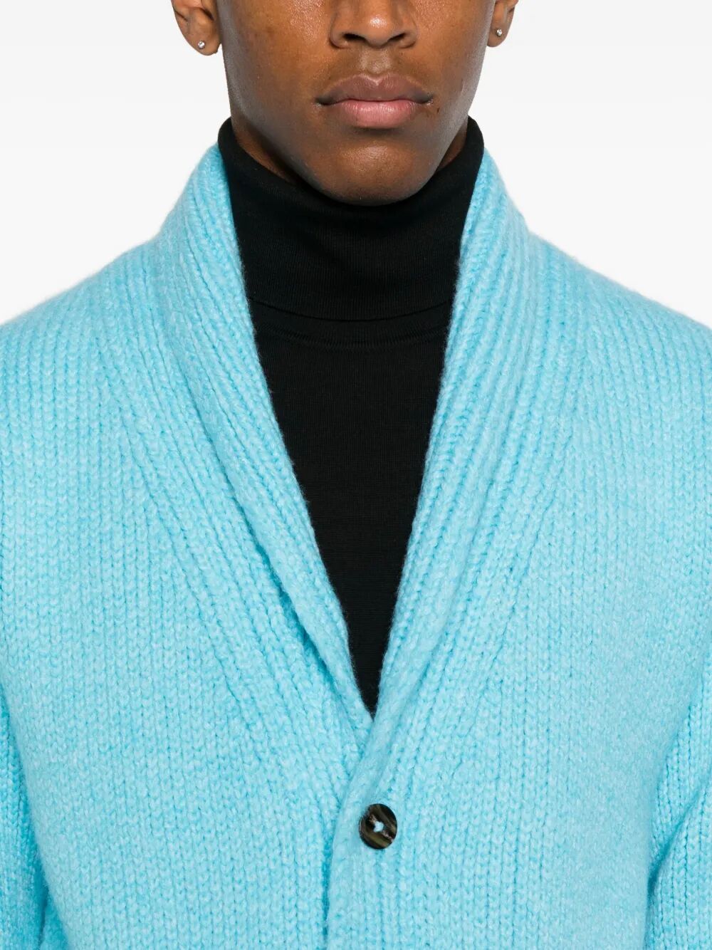 TOM FORD Cashmere Cardigan with Scarf Collar for Men