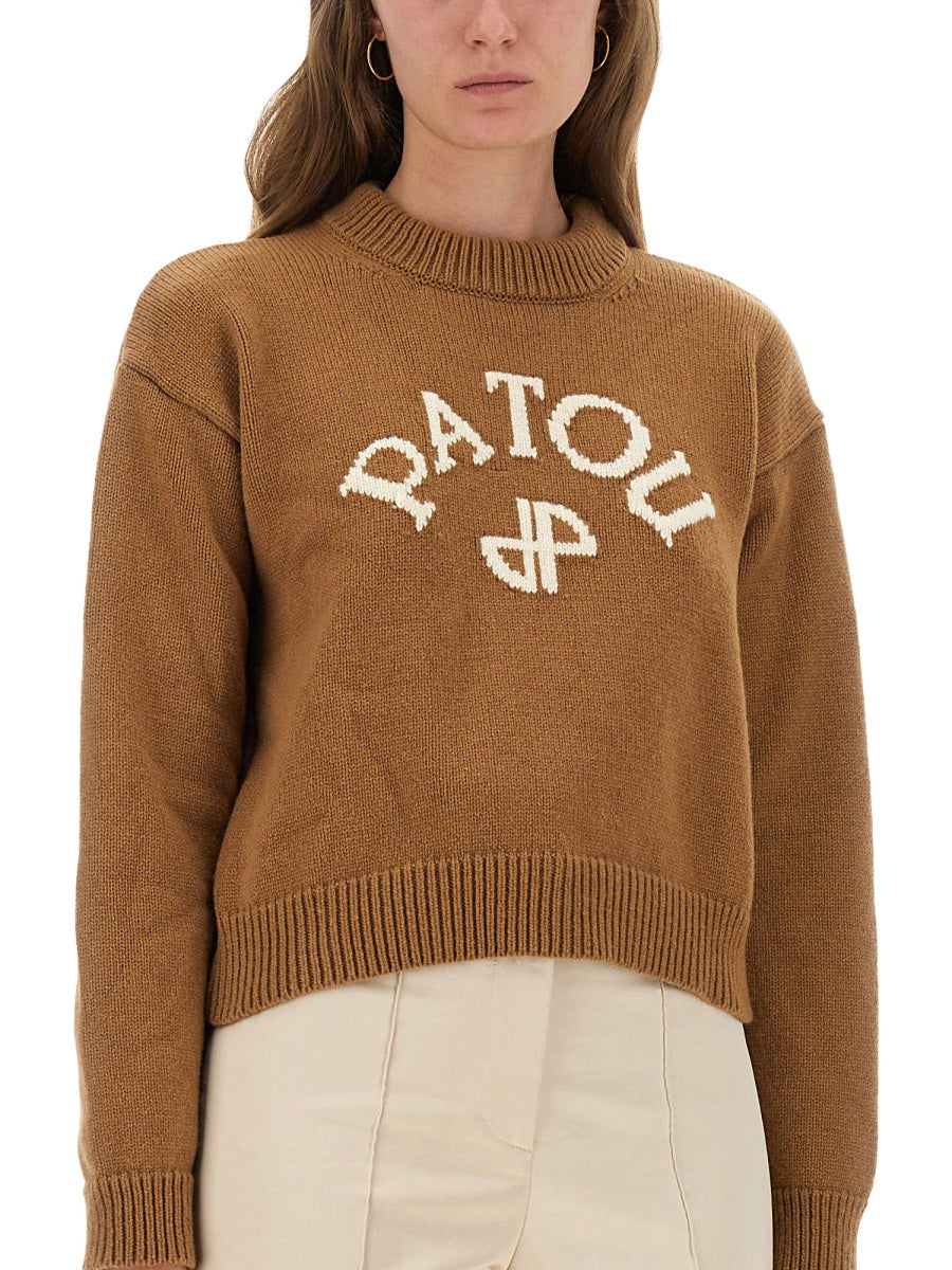 PATOU Logo T-Shirt for Women - Size S