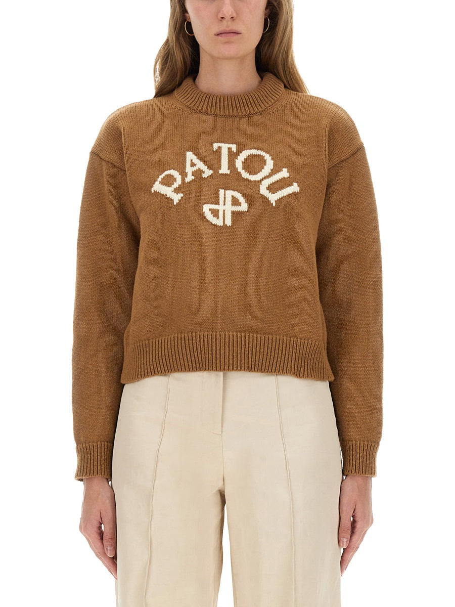 PATOU Logo T-Shirt for Women - Size S
