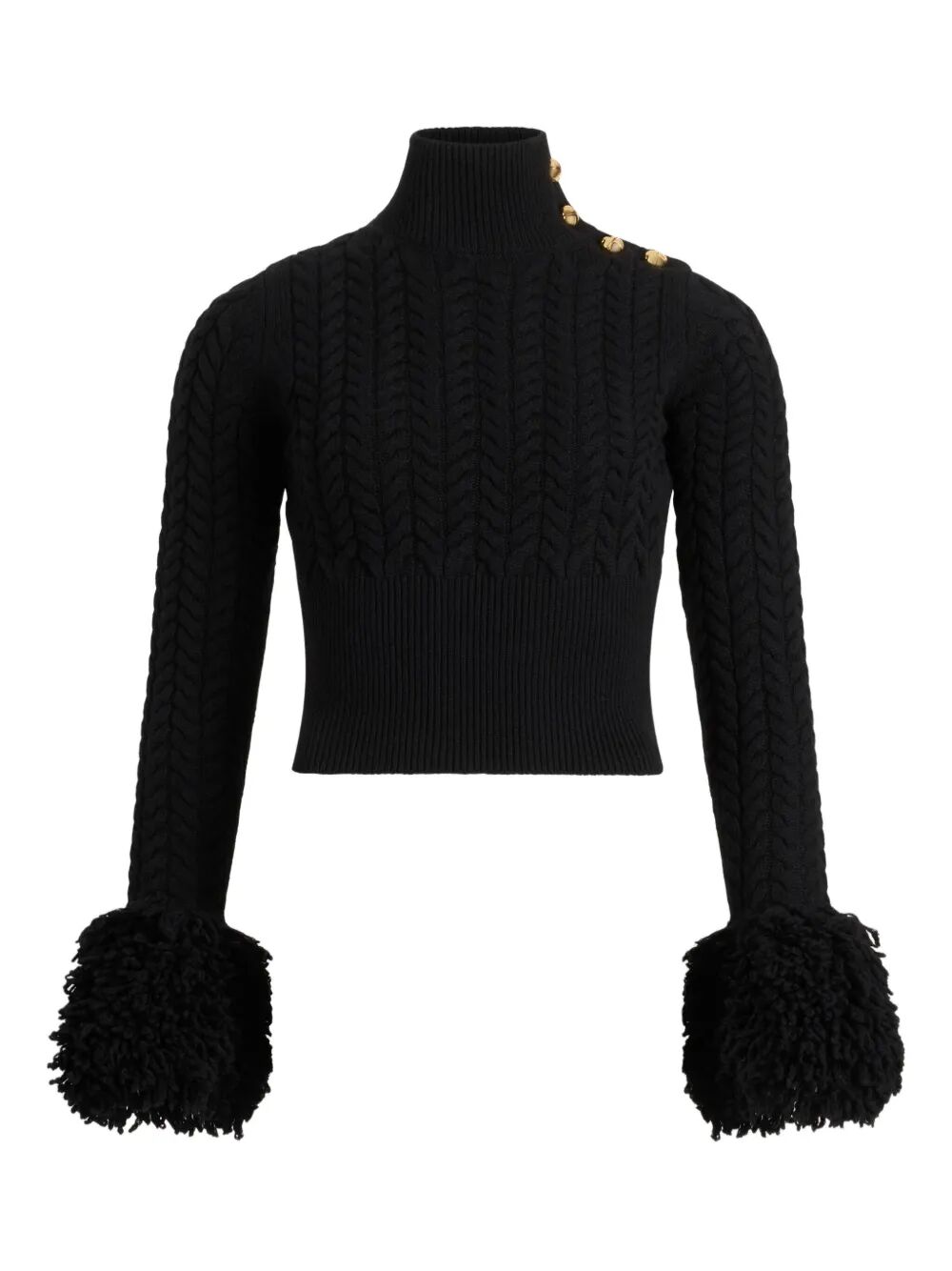 PATOU Fur Knit Jumper