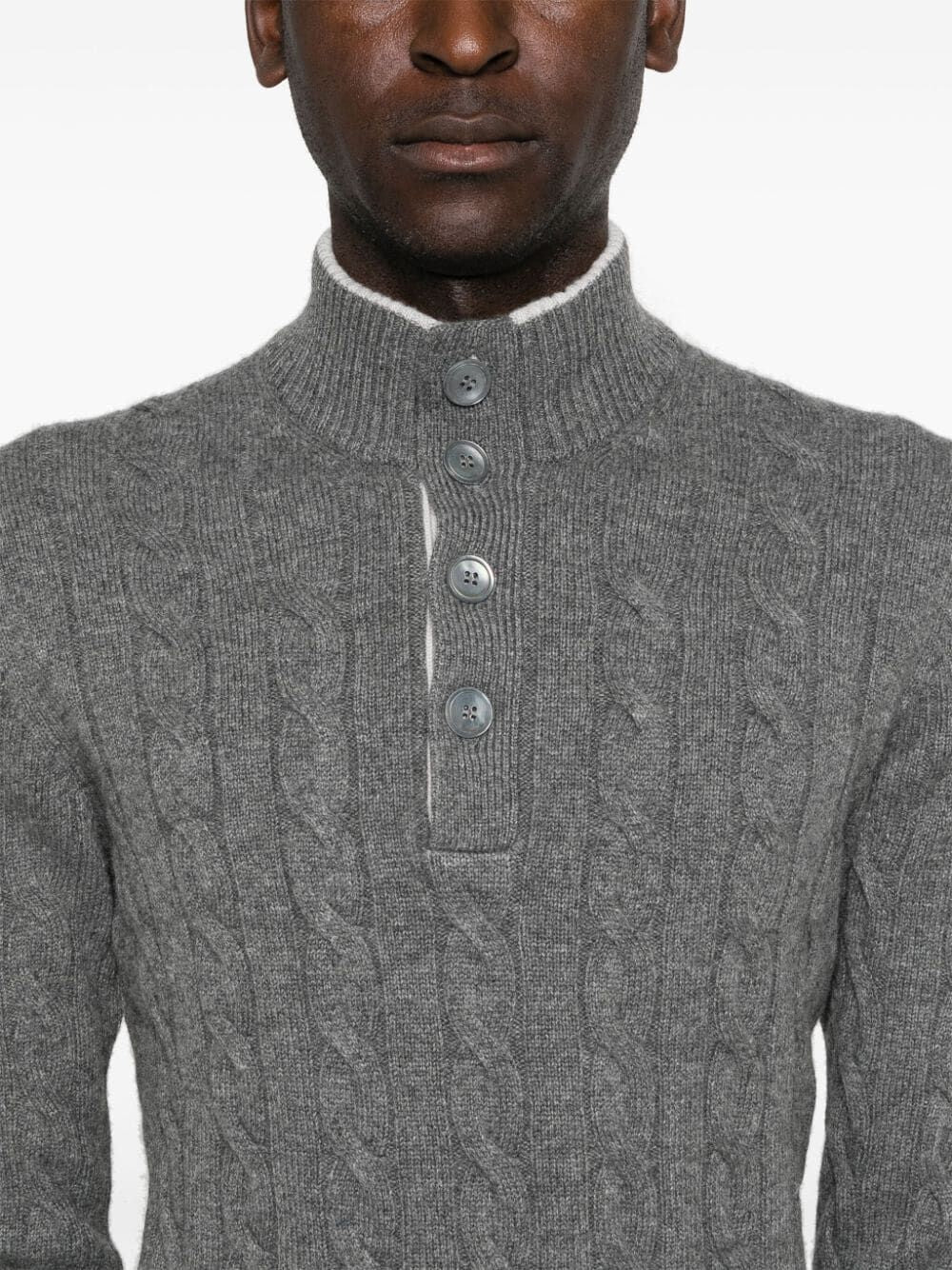 BARBA Napoli Men's Knitwear Polo - Fall/Winter 2025