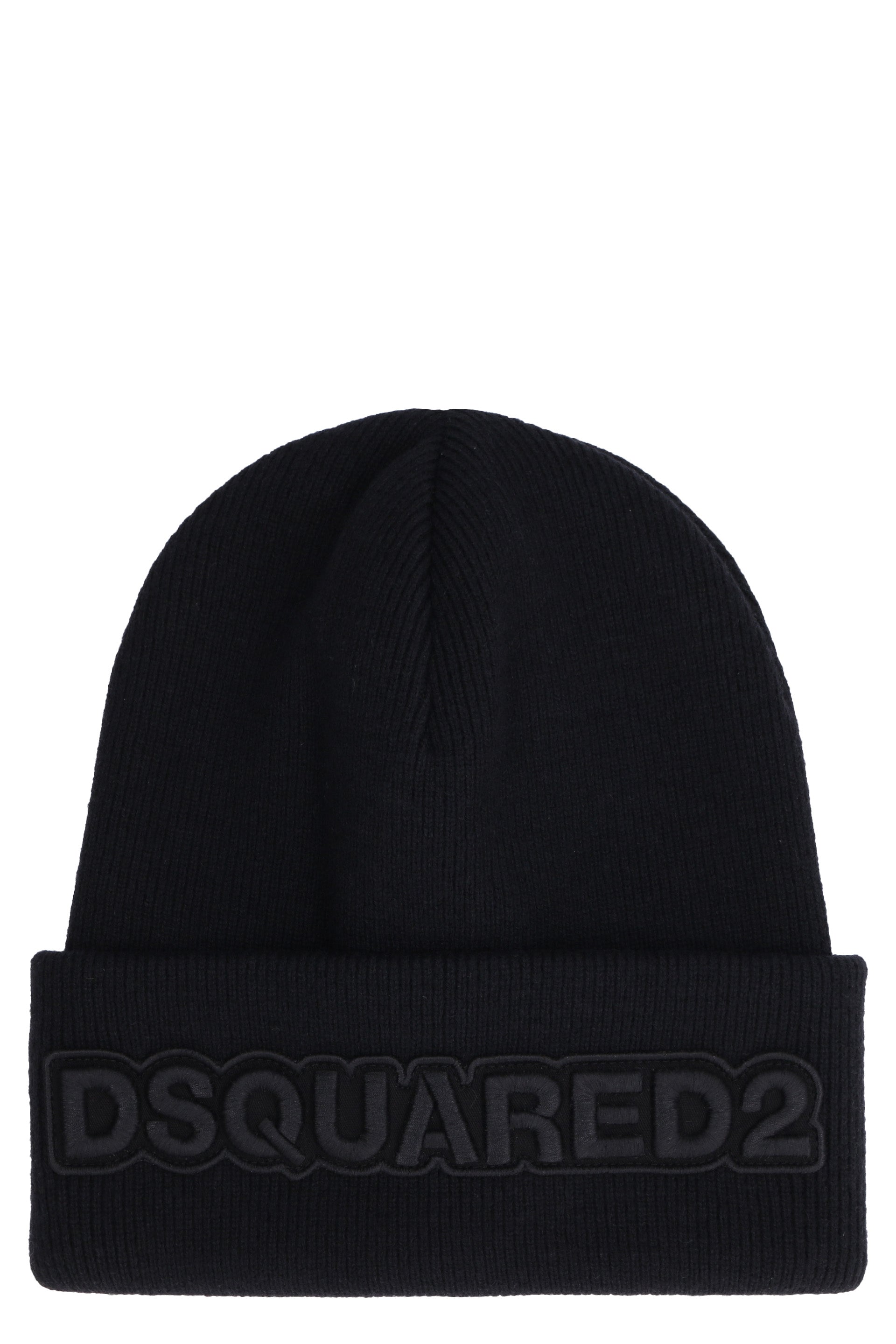 DSQUARED2 Wool Beanie Hat for Men - FW24 Collection