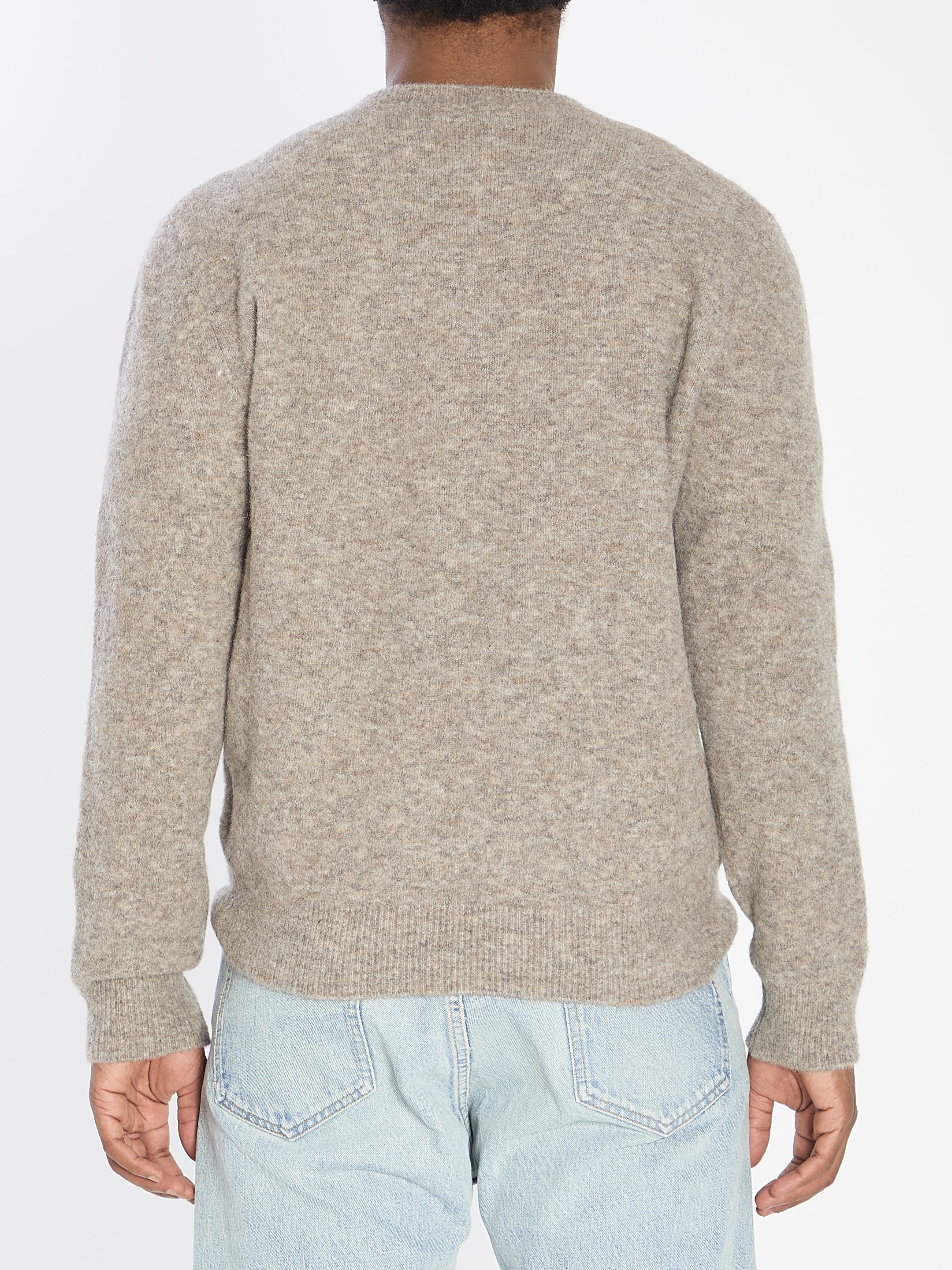 BARENA Regular Fit Crew Neck Sweater