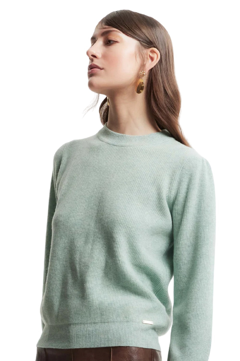 KOCCA Elegant Bishop Sleeve Pullover for Women