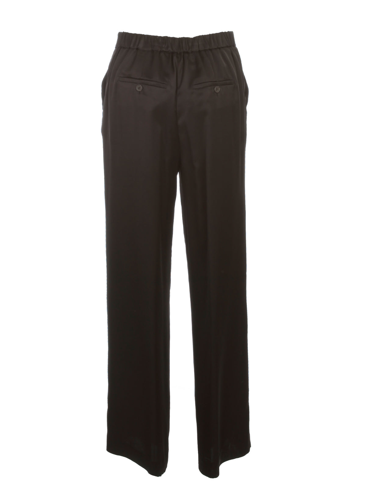 KILTIE Flared Pants with Elastic Back for Women
