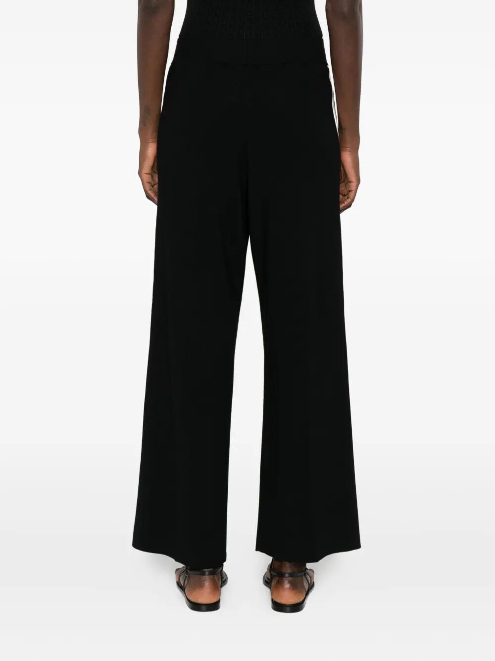 ELISABETTA FRANCHI Tricot Trousers - Women’s Stylish Pants