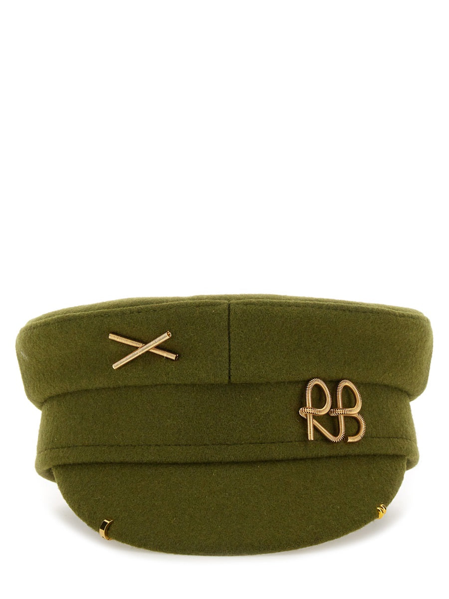 RUSLAN BAGINSKIY Wool Beanie Hat for Women - Fall/Winter 2025