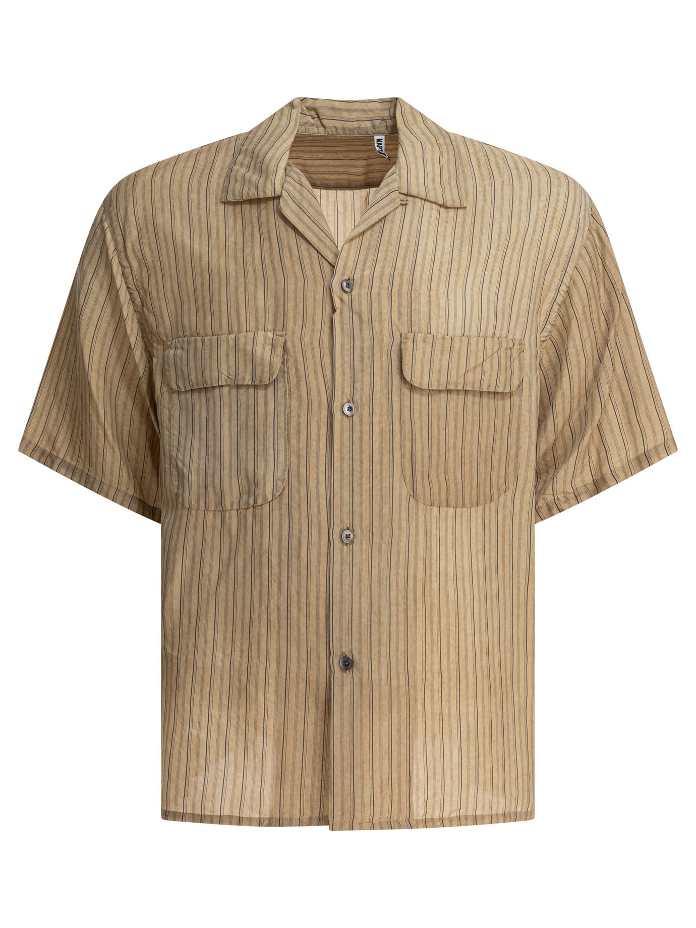 KAPTAIN SUNSHINE Men's Mini Stripe Button-Up Shirt