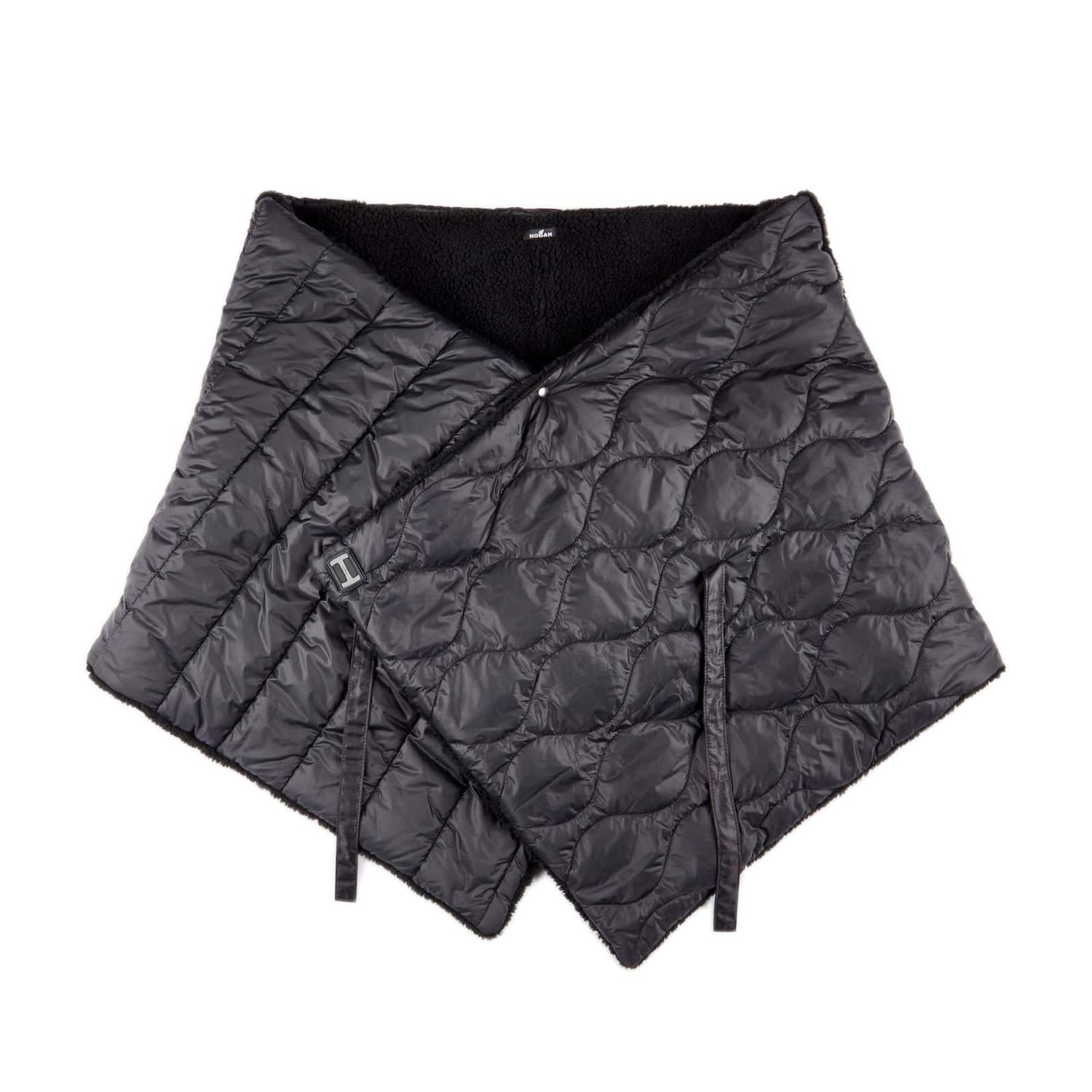 HOGAN Women's Mini Nylon Scarf with Texture