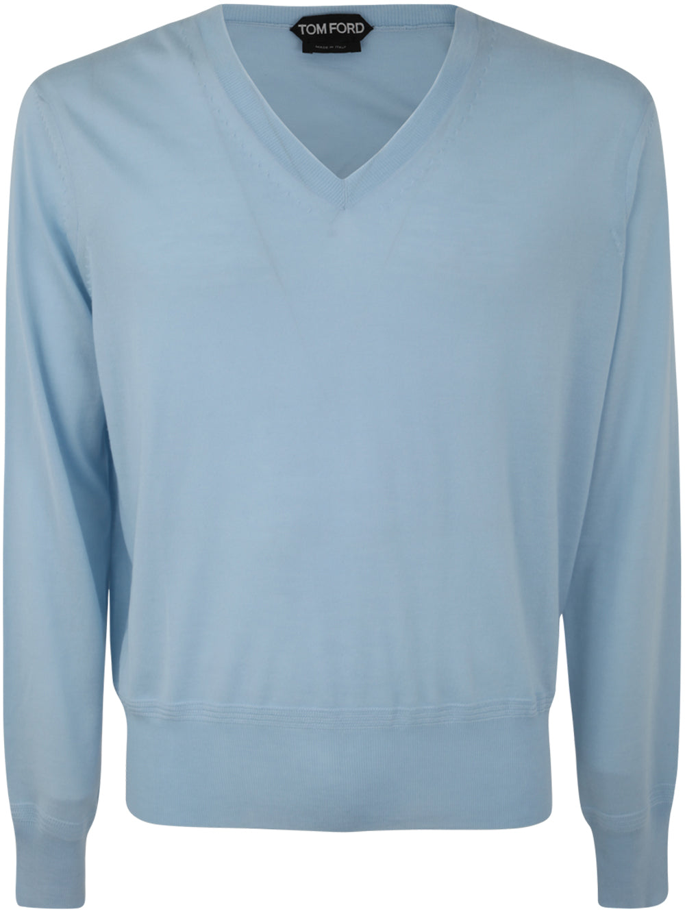 TOM FORD Men's V Neck Cashmere Blend Sweater