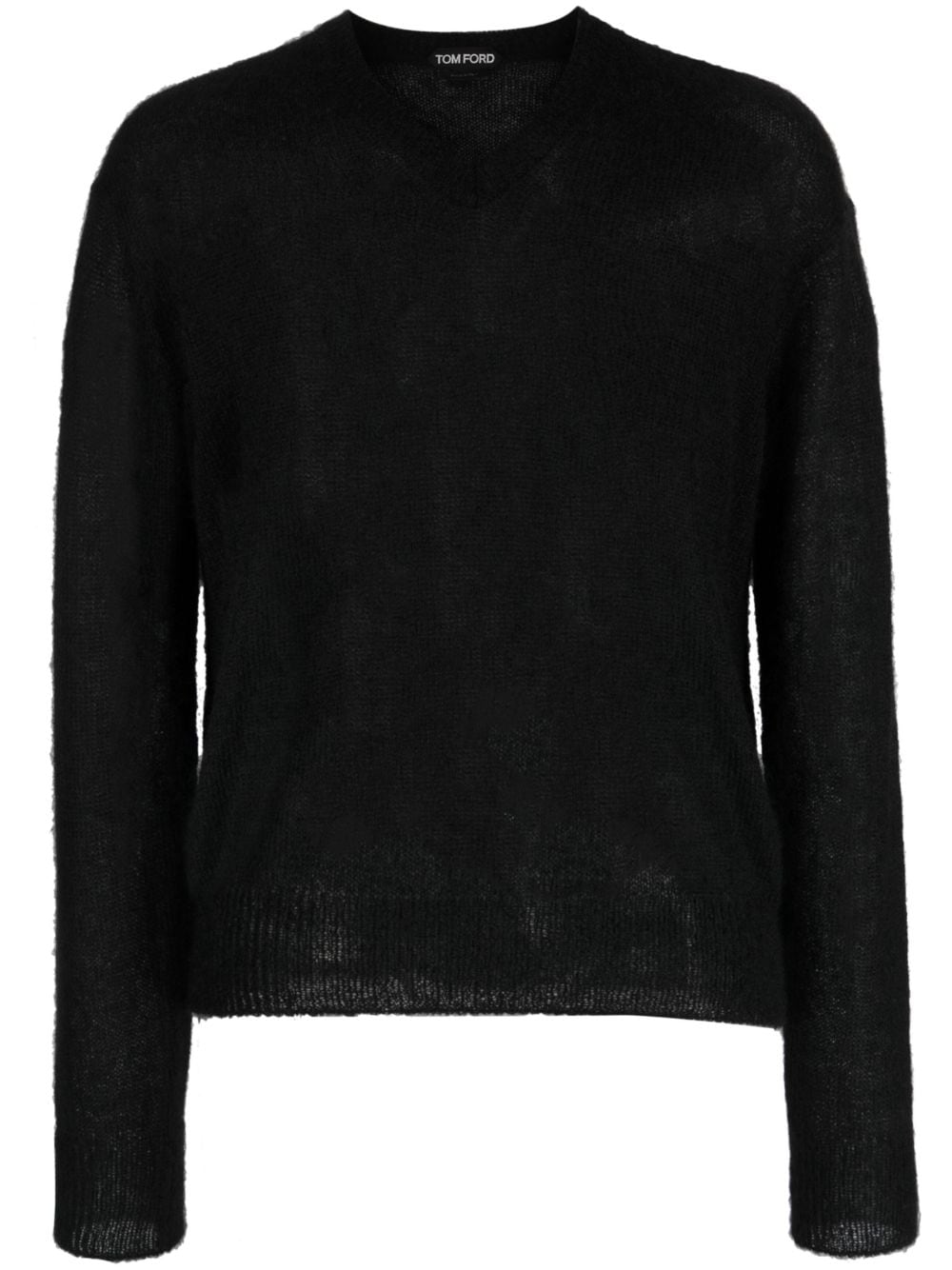 TOM FORD Mohair Blend V Neck Sweater
