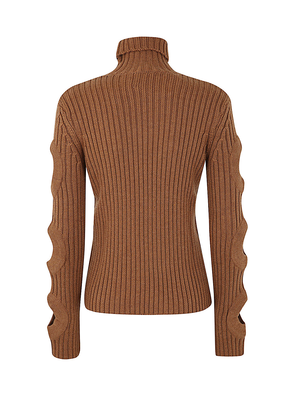 JW ANDERSON Cut Out Sleeve Turtleneck Jumper - Women’s Fashion