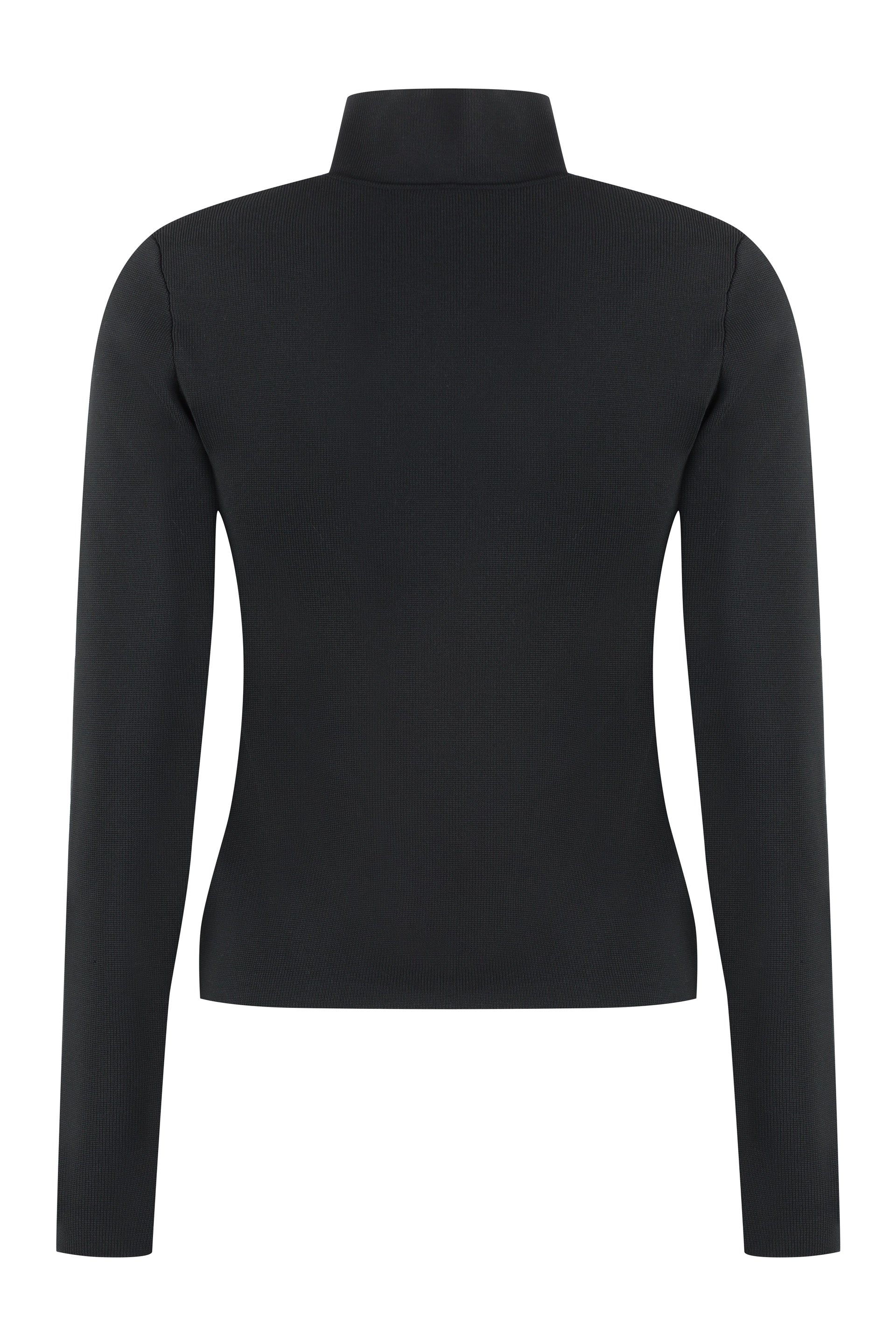 JW ANDERSON Fitted Zip-Up Cardigan with Long Sleeves