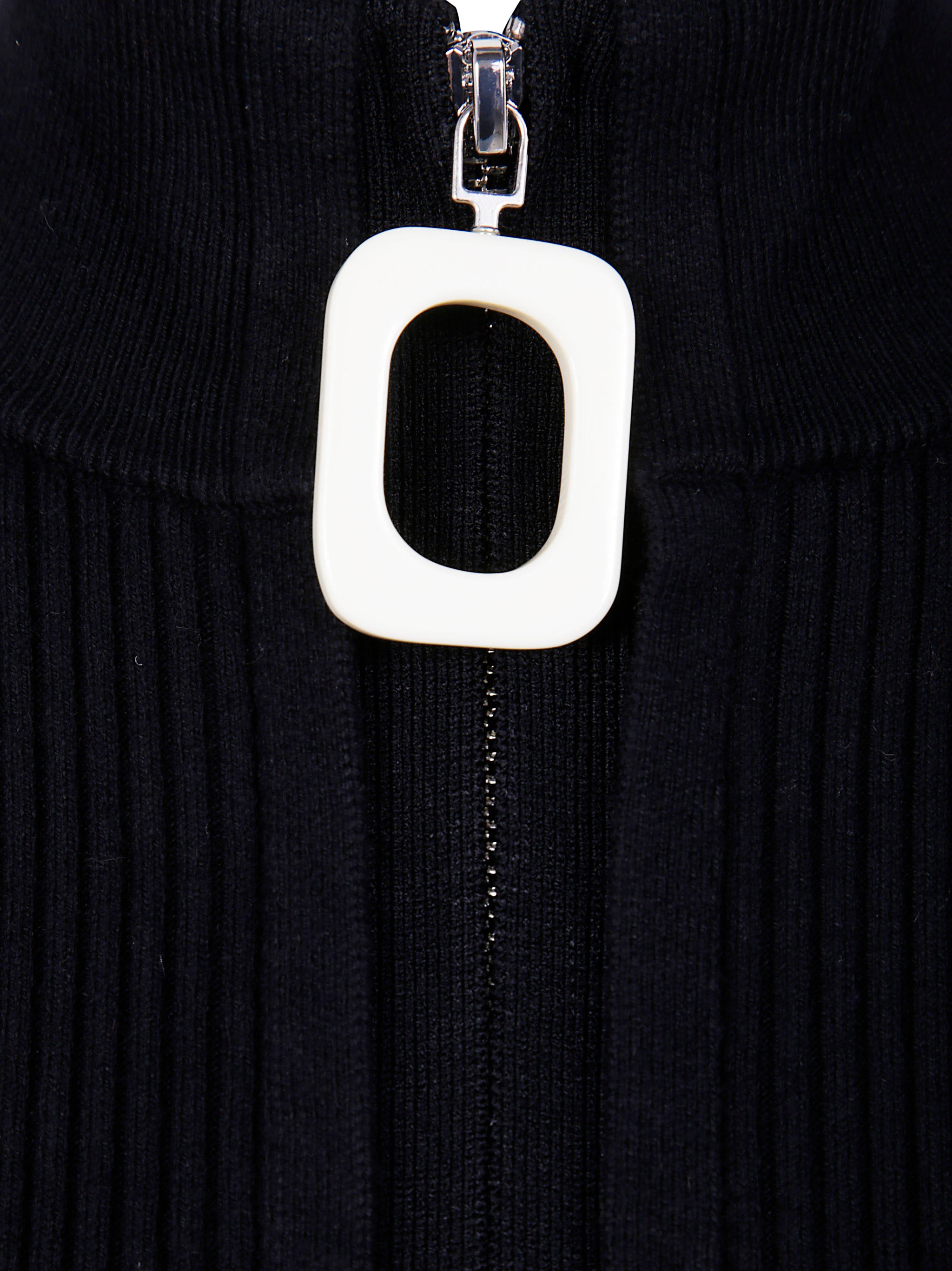 JW ANDERSON Fitted Zip-Up Cardigan