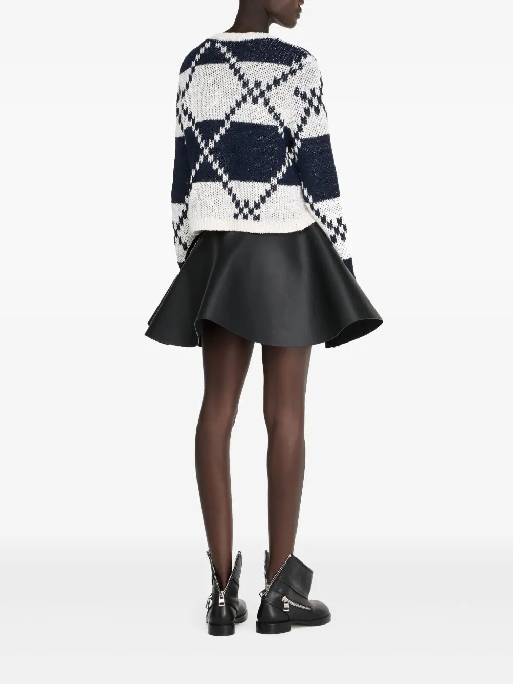 JW ANDERSON Fair Isle Knit Cardigan for Women