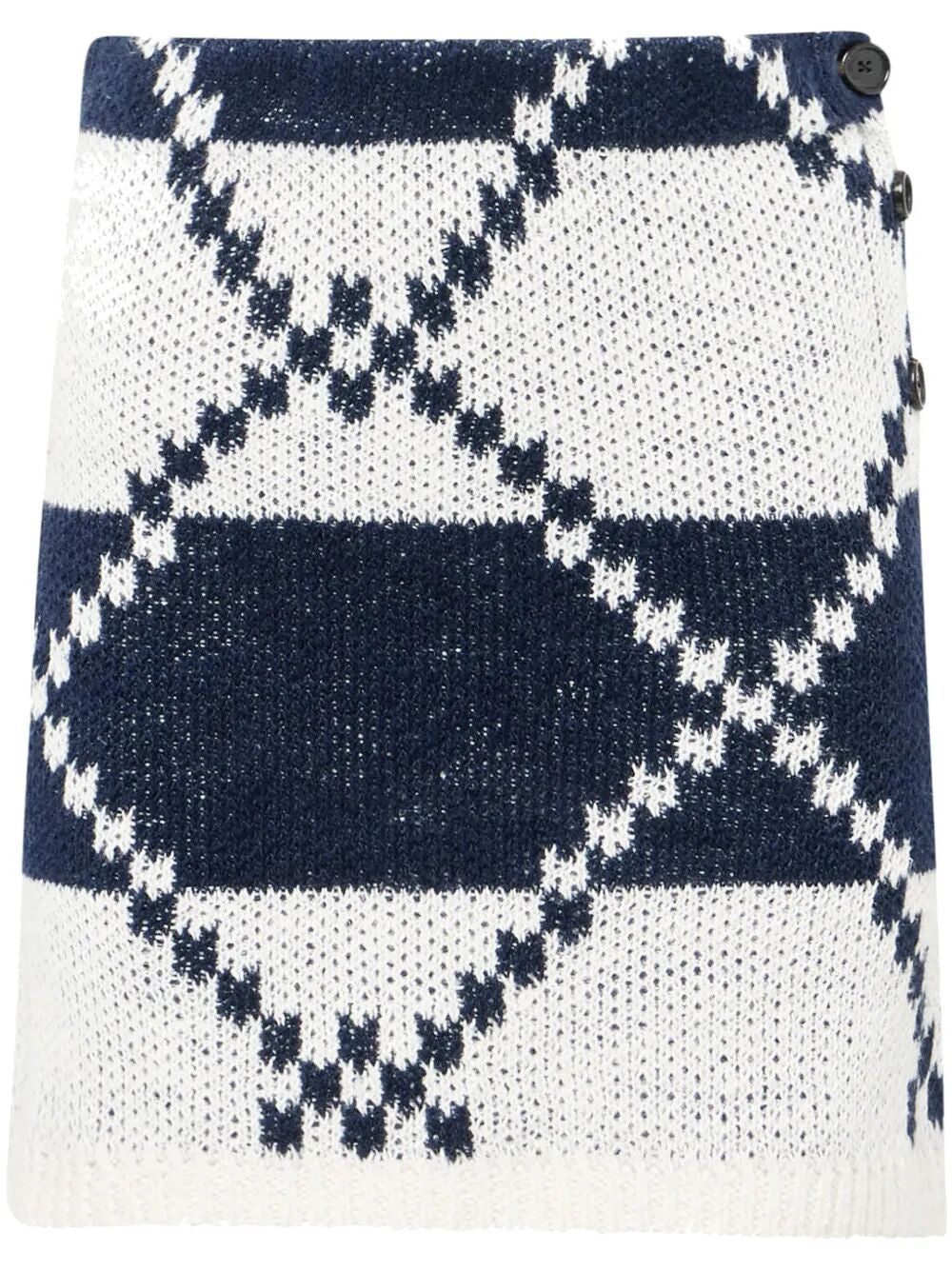 JW ANDERSON Fair Isle Mini Skirt - Women's SS25 Collection