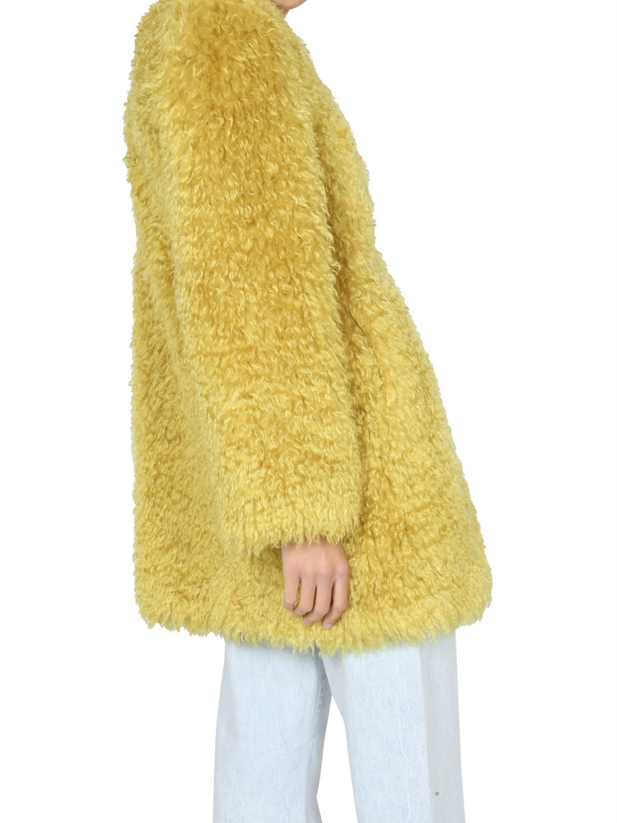 BECAGLI SINCE 1994 Faux Fur Jacket - Women’s Fashion Outerwear