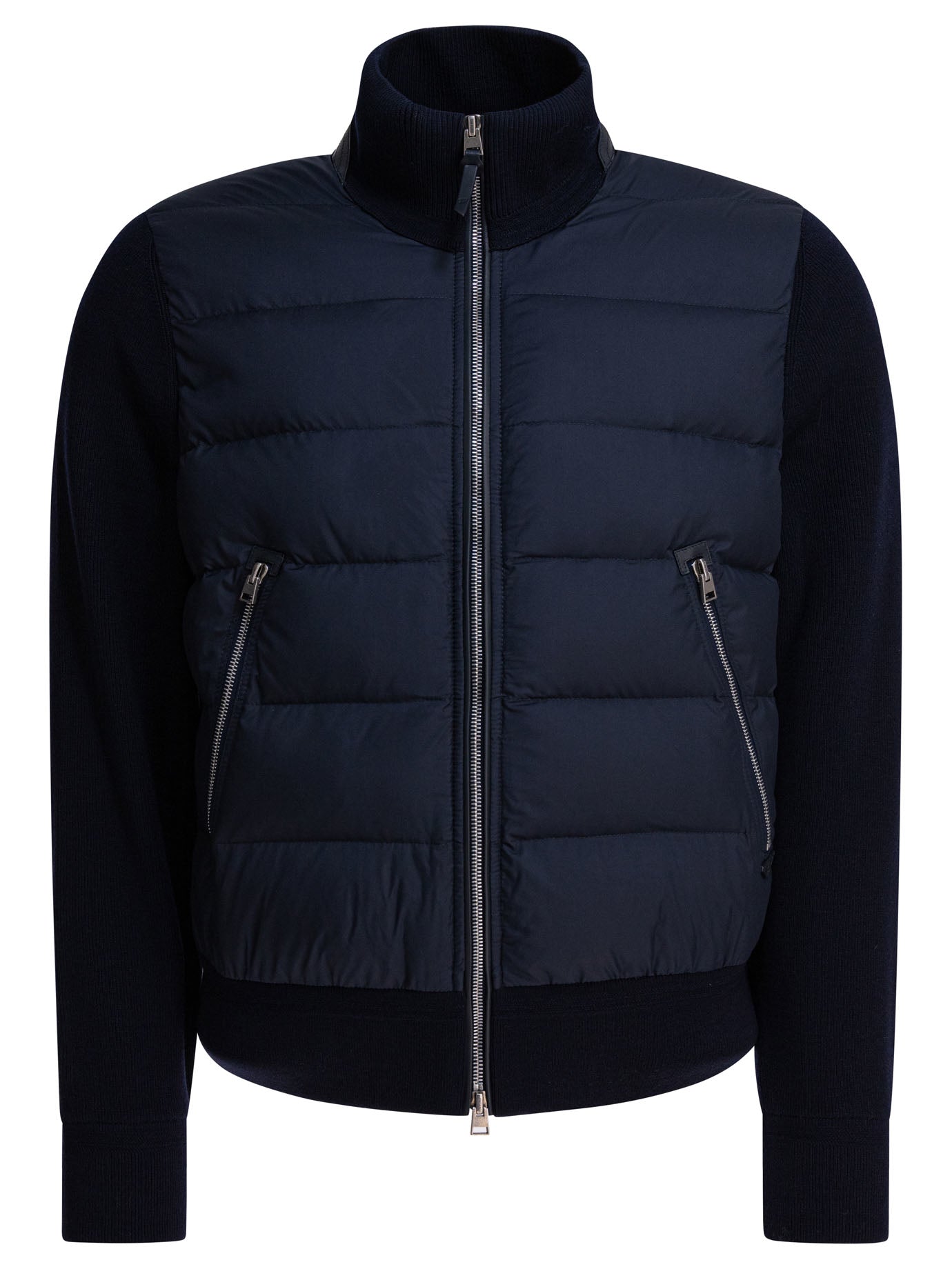 TOM FORD Wool Blend Zip-Through Jacket for Men