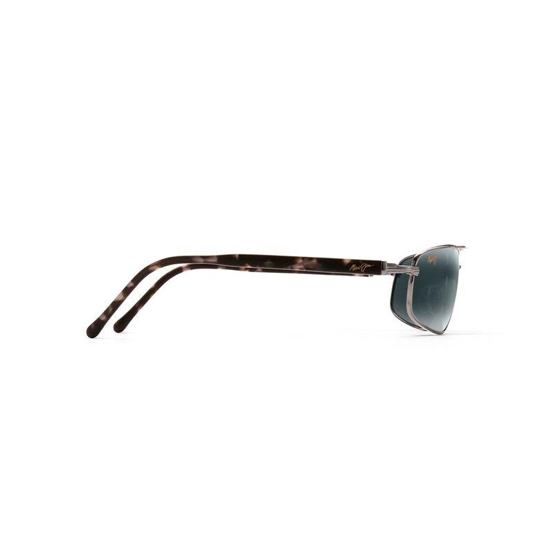 MAUI JIM Sleek Gunmetal Aviator Sunglasses for Men