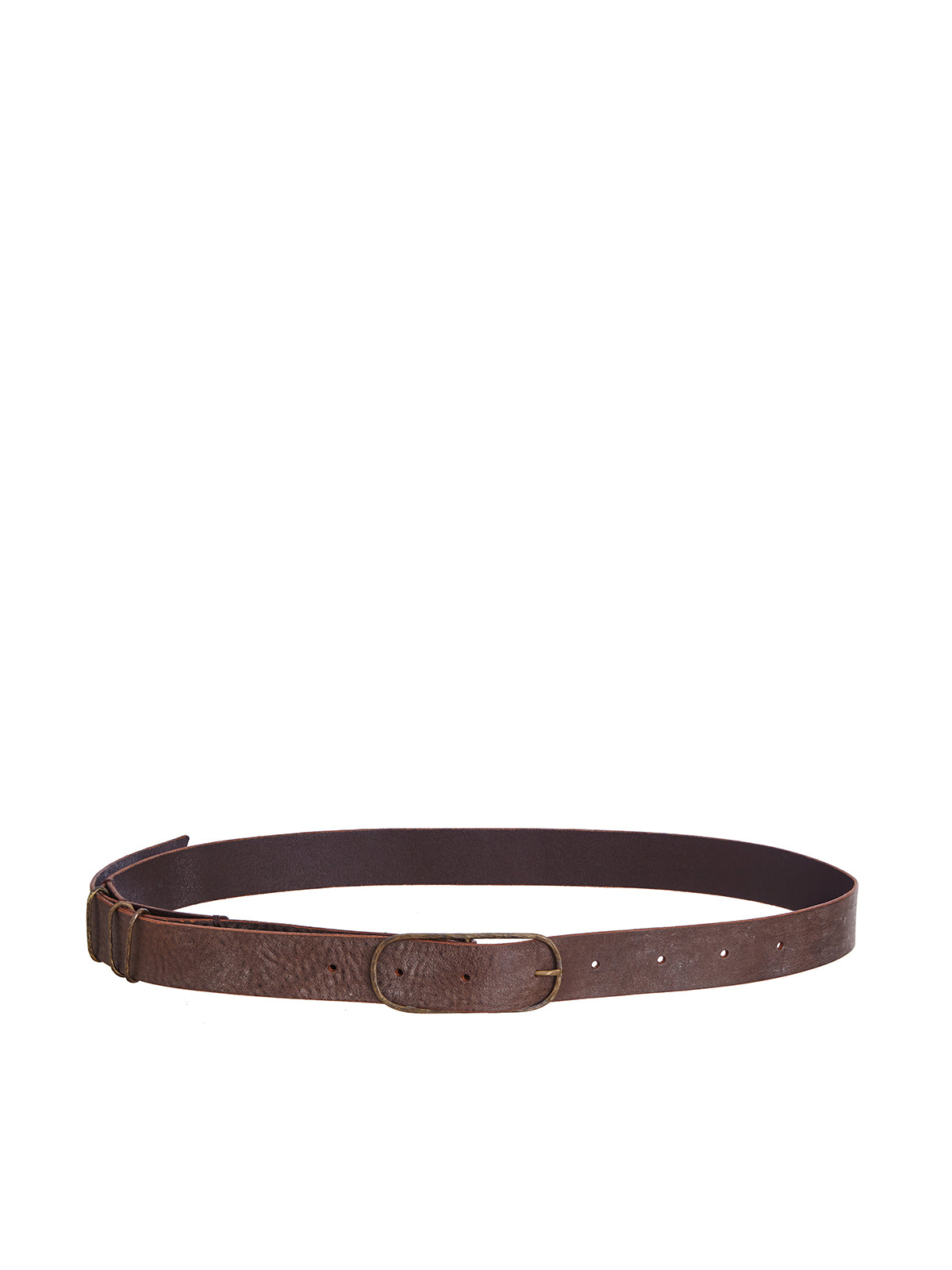 ZIGGY CHEN Oval Buckle Belt for Men