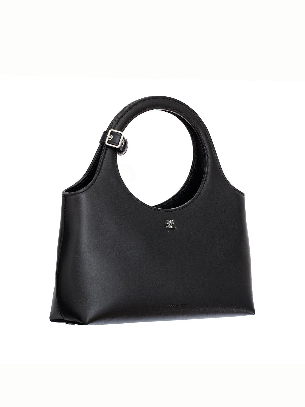 COURREGÈS Leather Holy Day Handbag - 26 cm x 28 cm