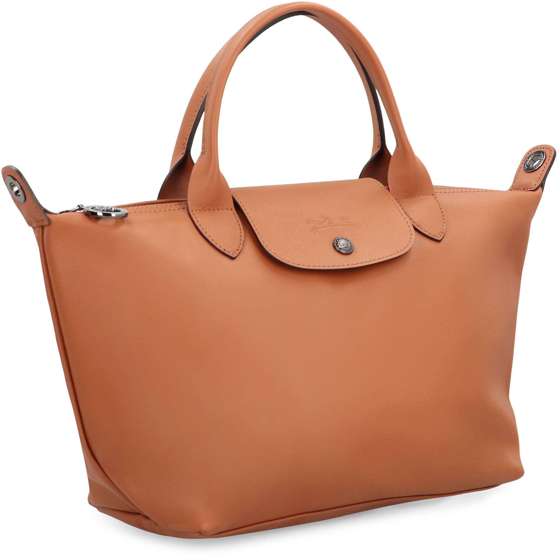 LONGCHAMP Structured Leather Handbag Mini with Versatile Design