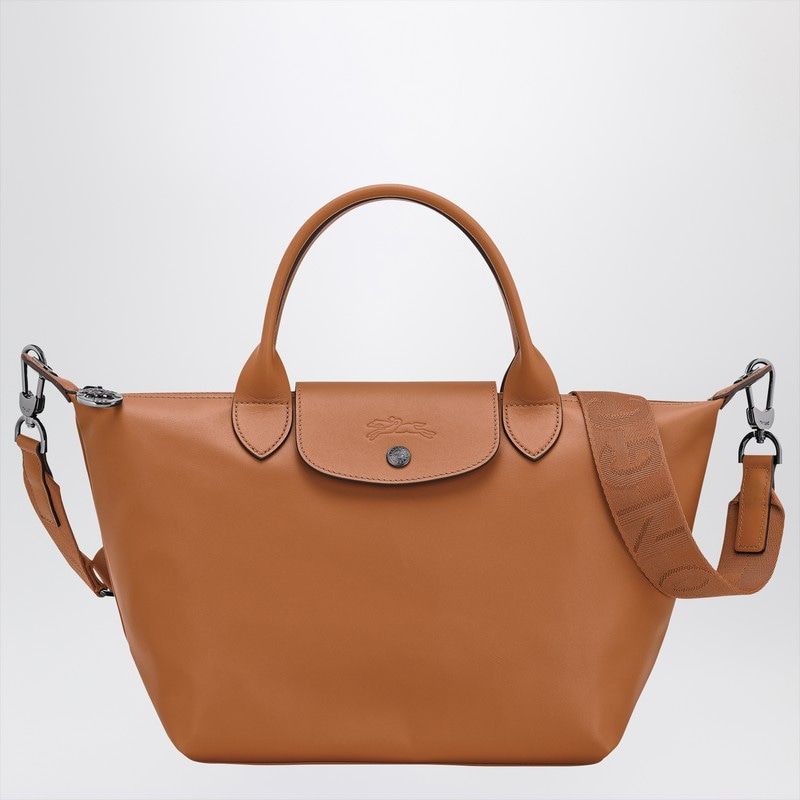 LONGCHAMP Structured Leather Handbag Mini with Versatile Design